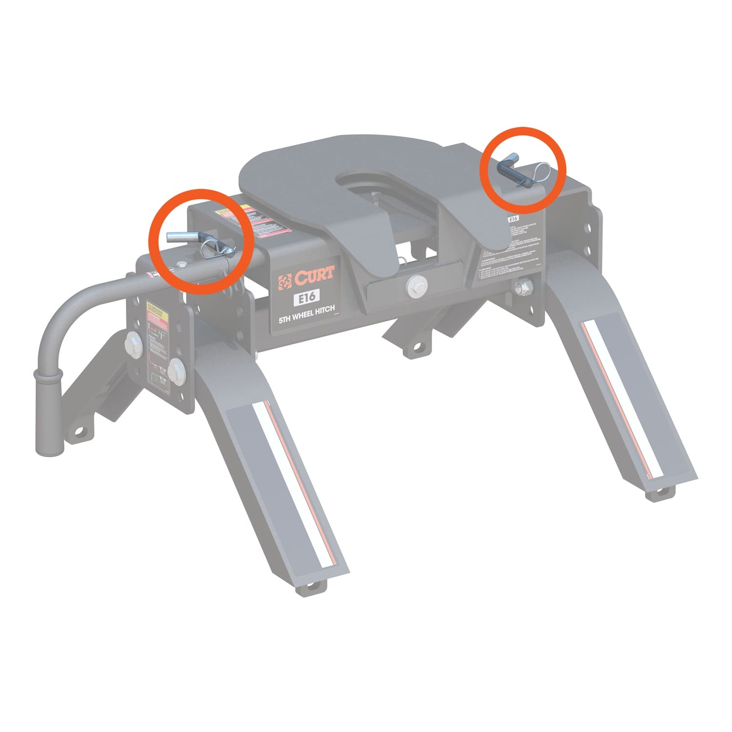 Replacement E16 5th Wheel Head Attachment Pins thumbnail 2