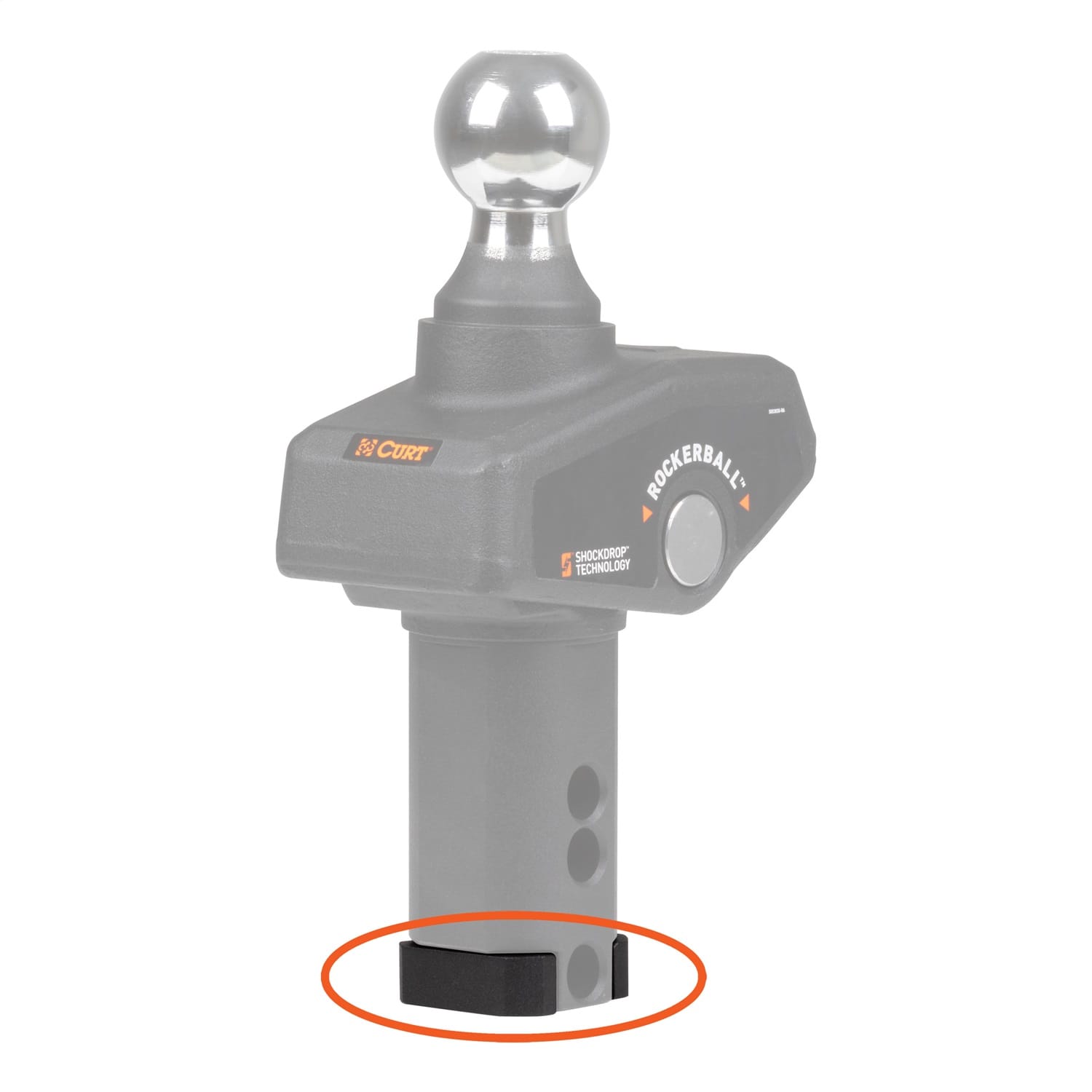 Replacement RockerBall Adapter Kit for B/W Turnoverball Gooseneck Hitches thumbnail 2