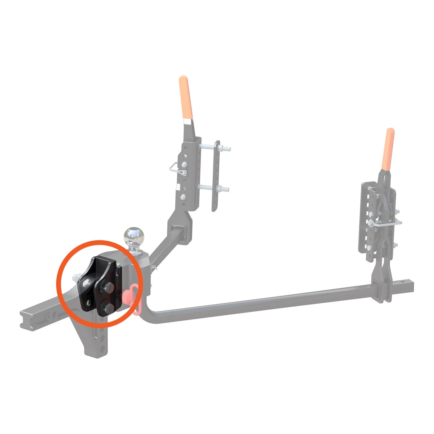 Replacement TruTrack Trailer-Mounted Weight Distribution Horn thumbnail 2