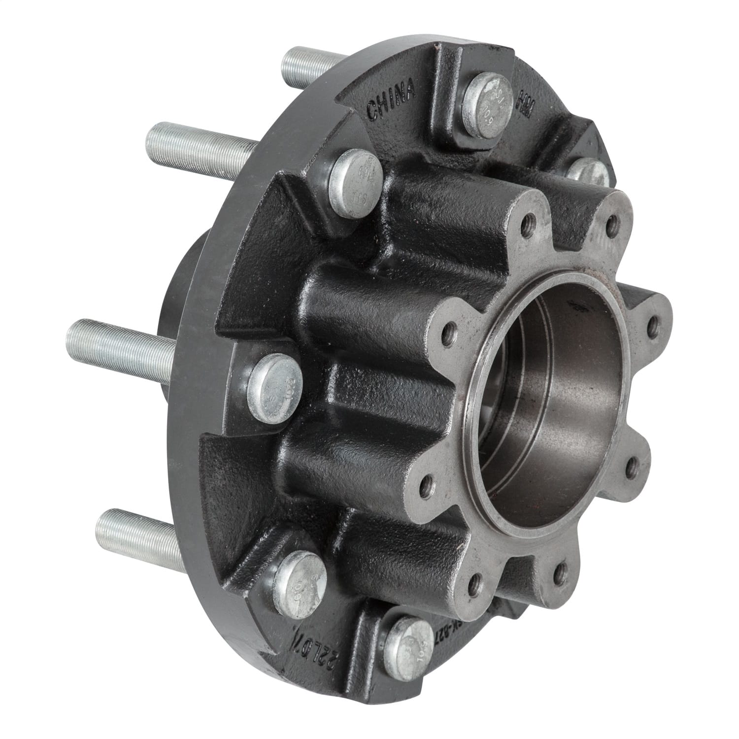 Standard Threaded Grease Idler Hub Assembly w/Installed Bearing Kit; 16;000-lb.