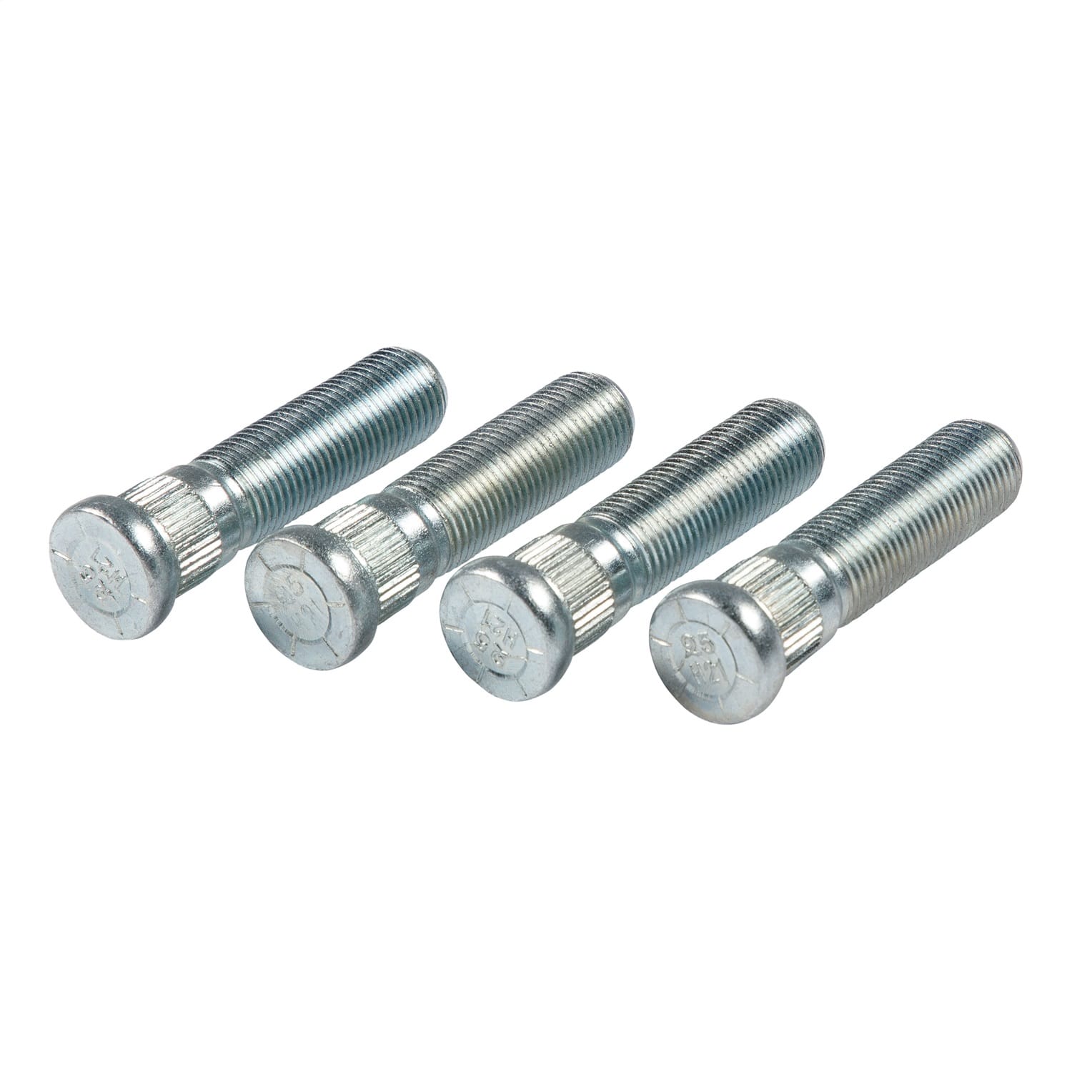 Axle Wheel Stud; 0.617in. Knurl; 9/16in.-18 Thread; 2-5/16in. Shoulder Length; 4