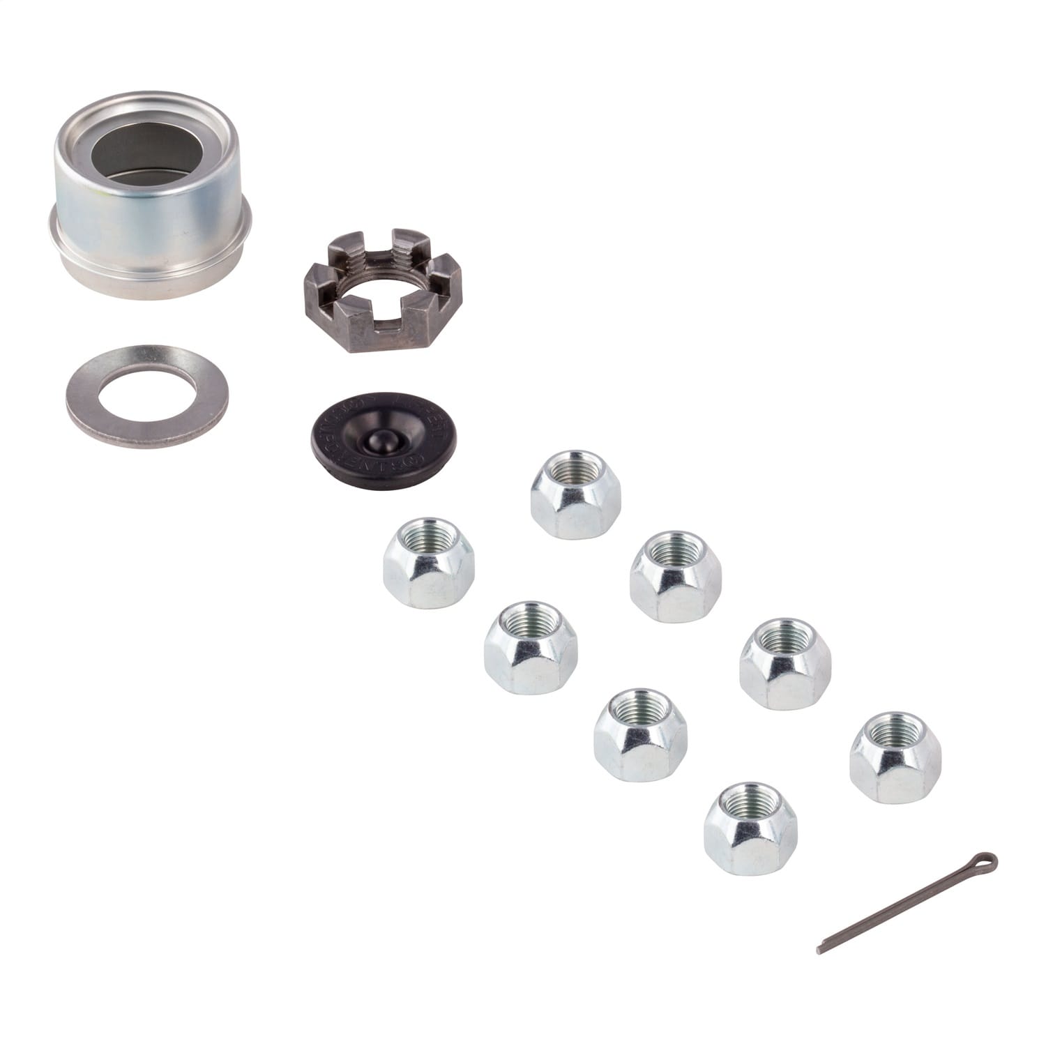 12in. Brake Hub Complete Kit with Installed Bearings; 7;000-lb. Axles thumbnail 8