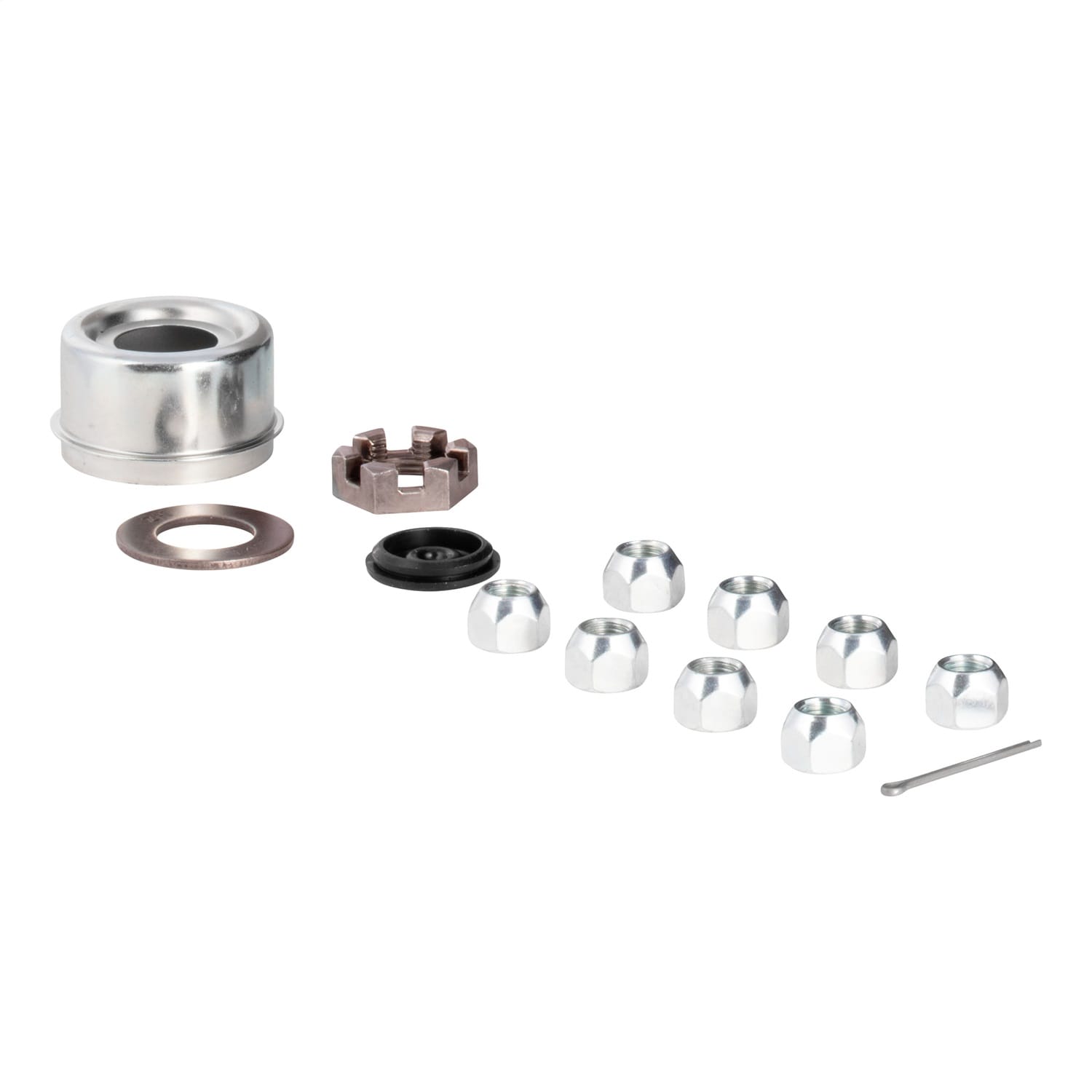 12in. Brake Hub Complete Kit with Installed Bearings; 7;000-lb. Axles thumbnail 3