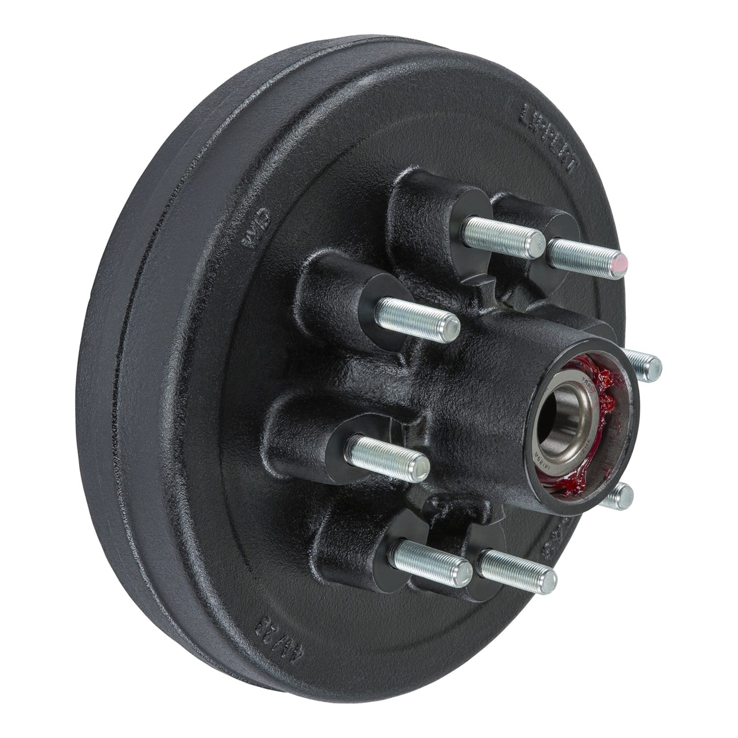 12in. Brake Hub Complete Kit with Installed Bearings; 7;000-lb. Axles thumbnail 4