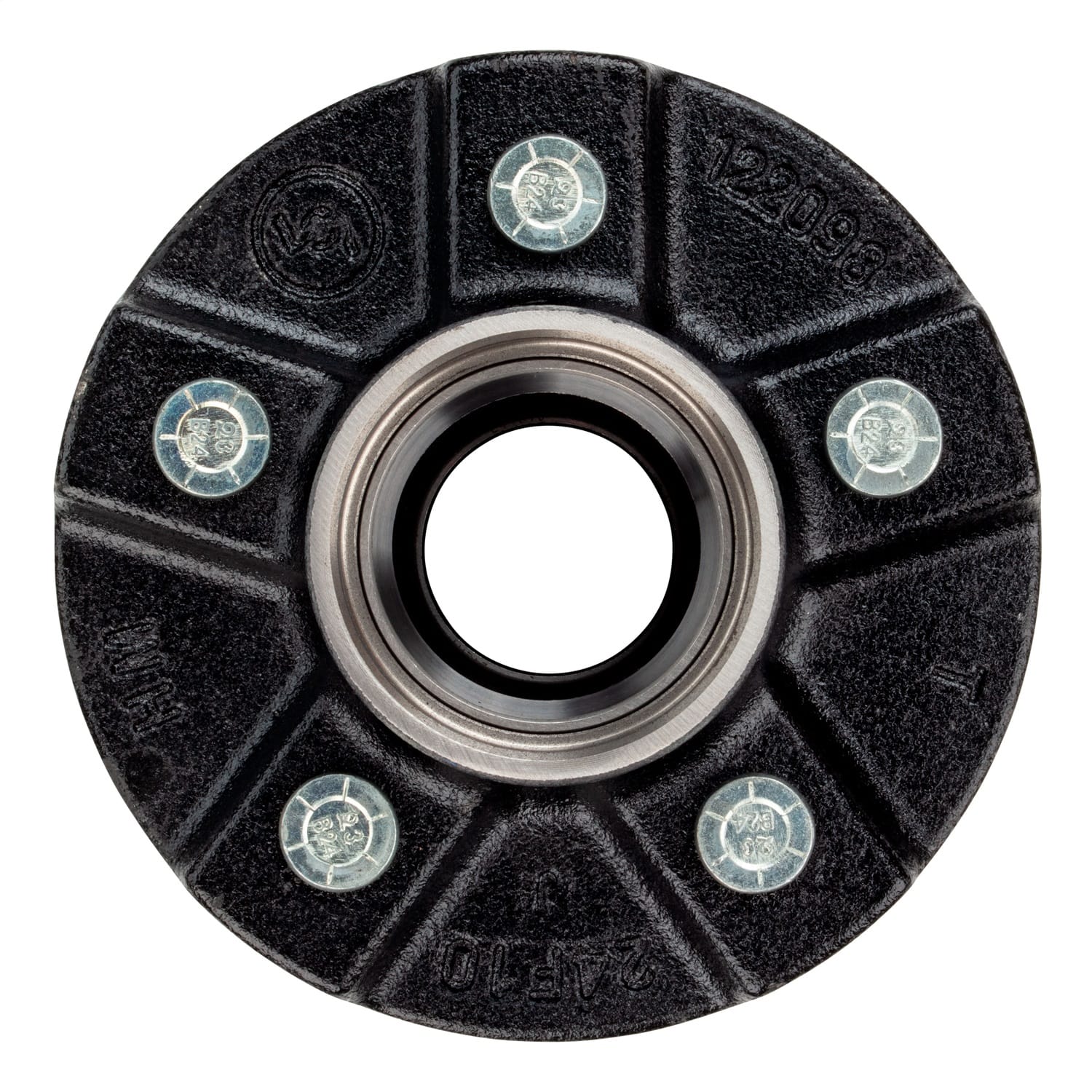Idler Hub with Races/Wheel Studs; 3;500-lb. Axles; 5 on 4-1/2in. Bolt Pattern thumbnail 4