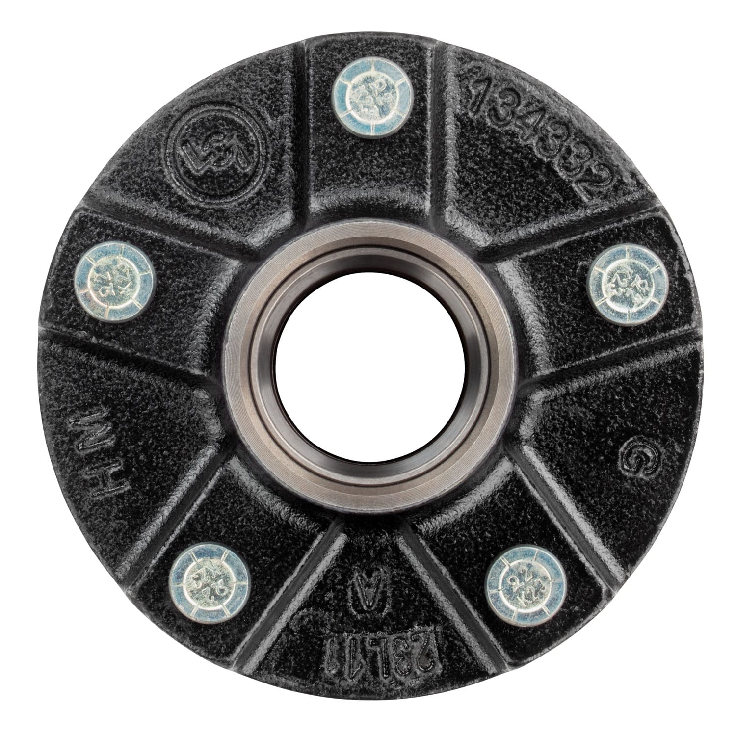 Idler Hub with Races/Wheel Studs; 2;200-lb. Axles; 5 on 4-1/2in. Bolt Pattern thumbnail 4