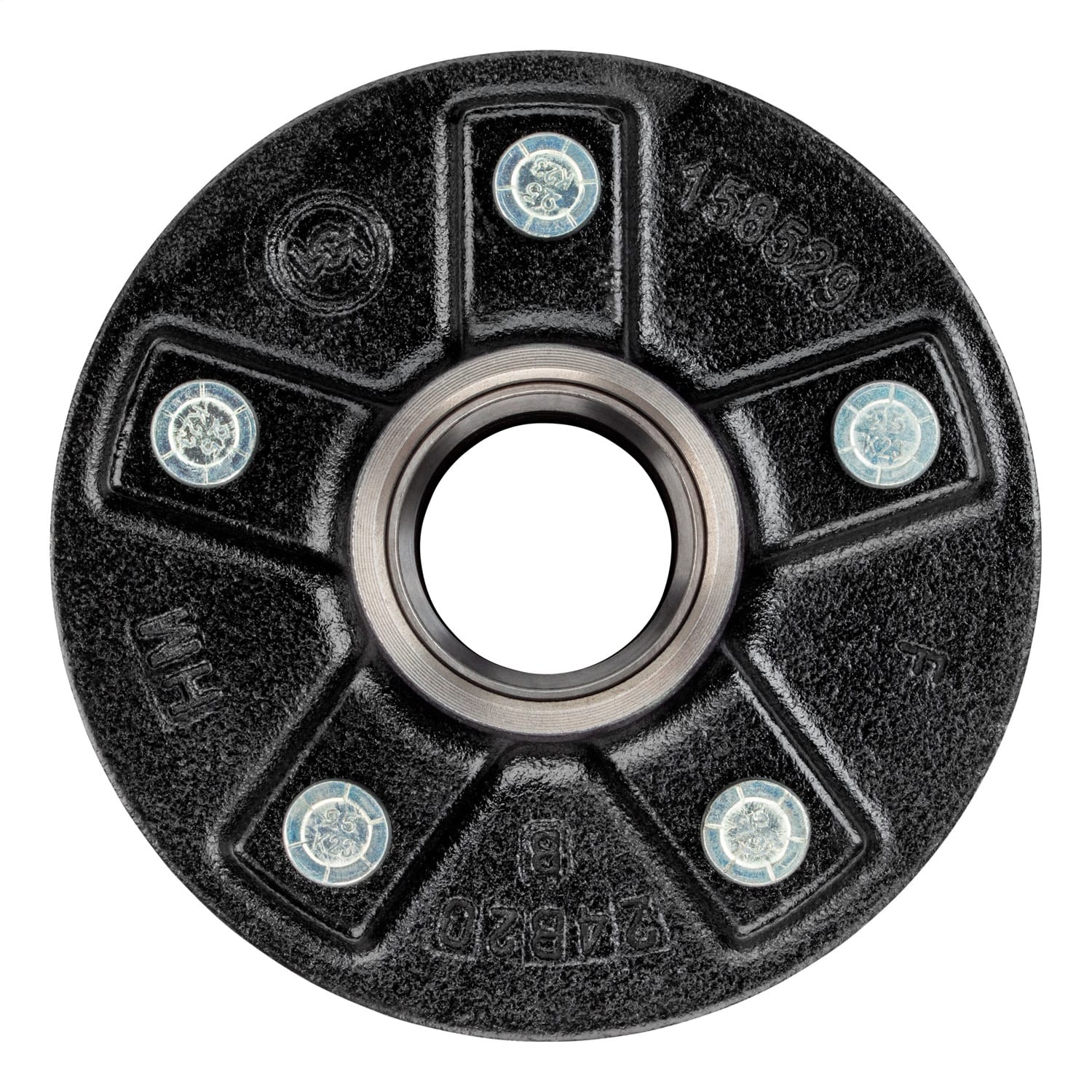 Idler Hub with Races/Wheel Studs; 2;200-lb. Axles; 5 on 4-1/2in. Bolt Pattern thumbnail 4