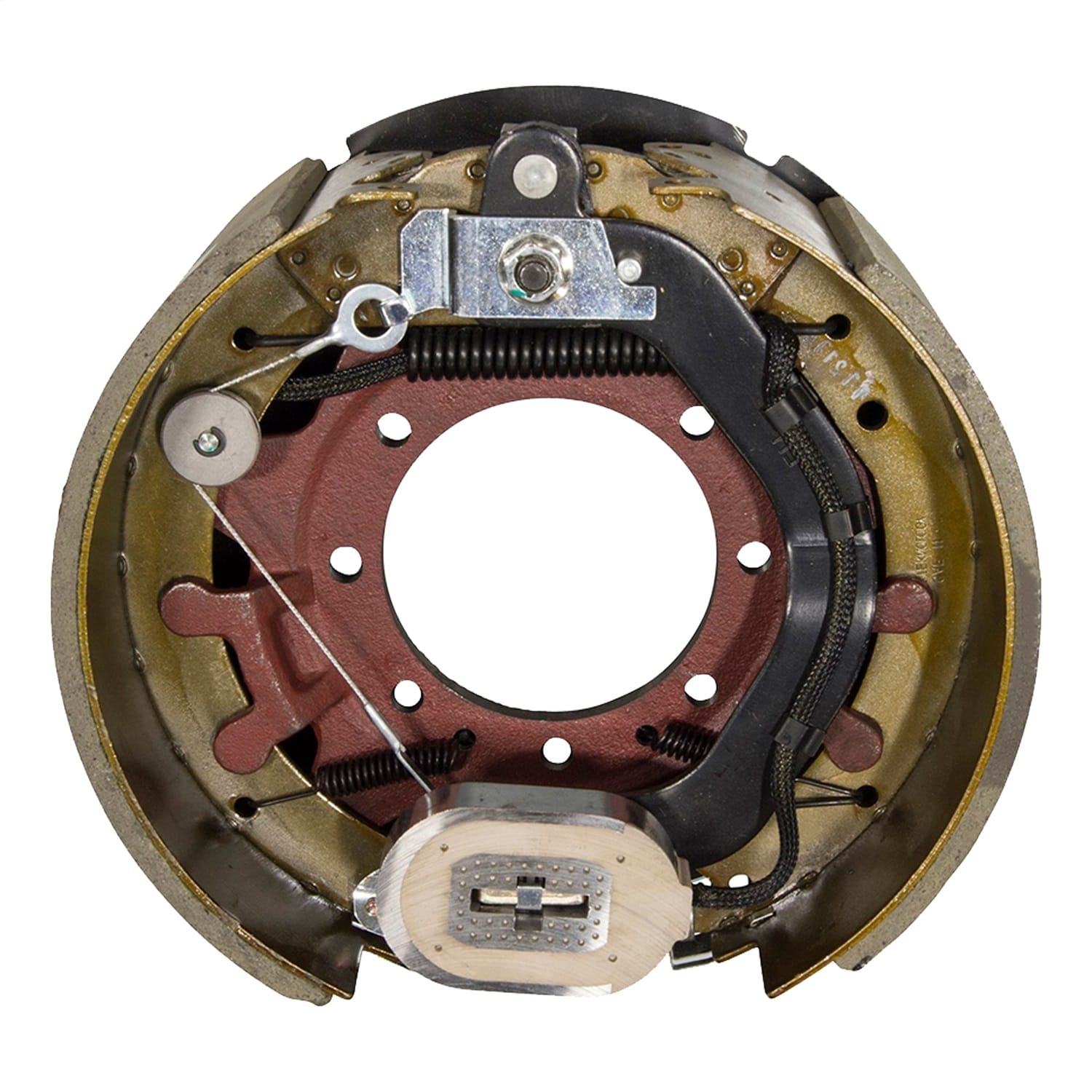 Forward Self-Adjusting Trailer Brake Assembly; 12-1/4in. x 5in.; 7 Bolt; Left