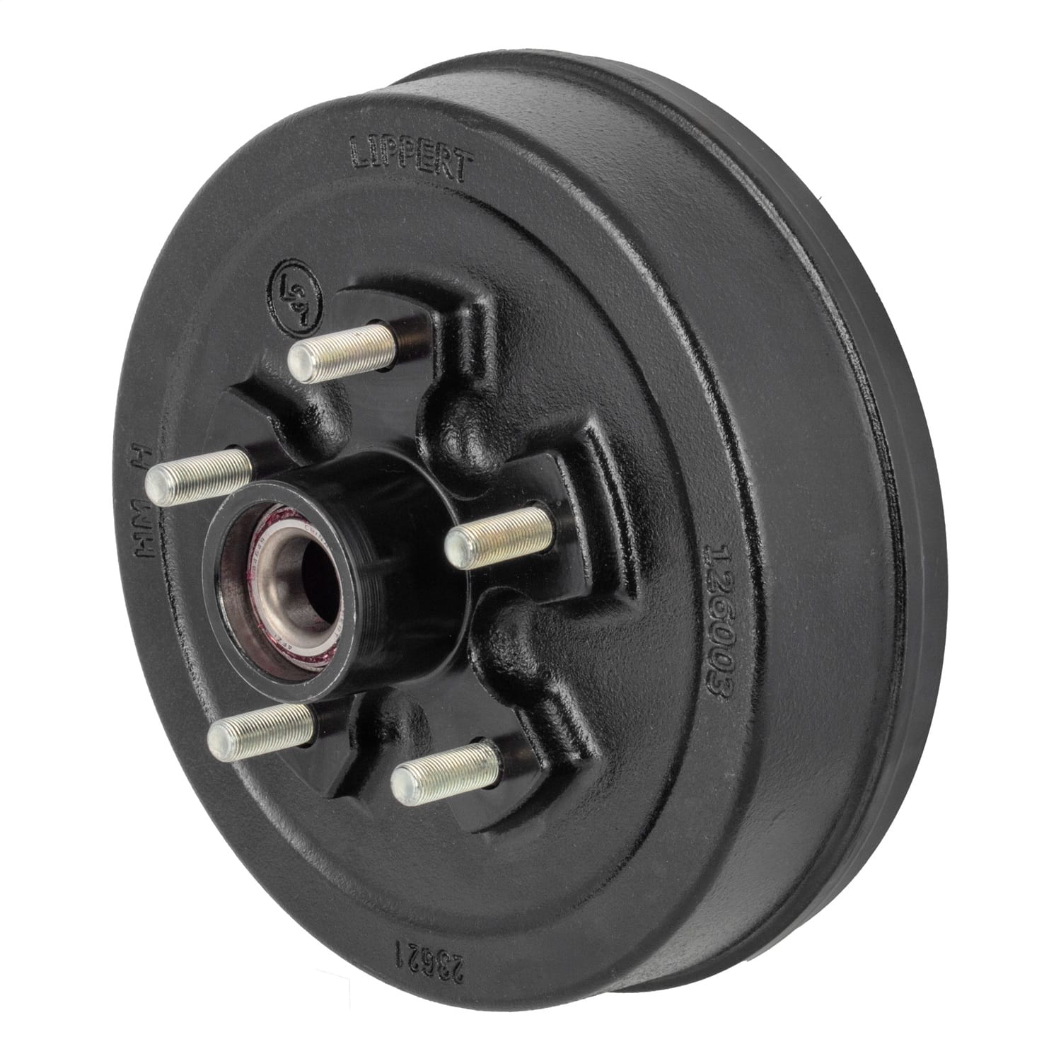 10in. Brake Hub Complete Kit with Installed Bearings; 3;500-lb. Axles thumbnail 7