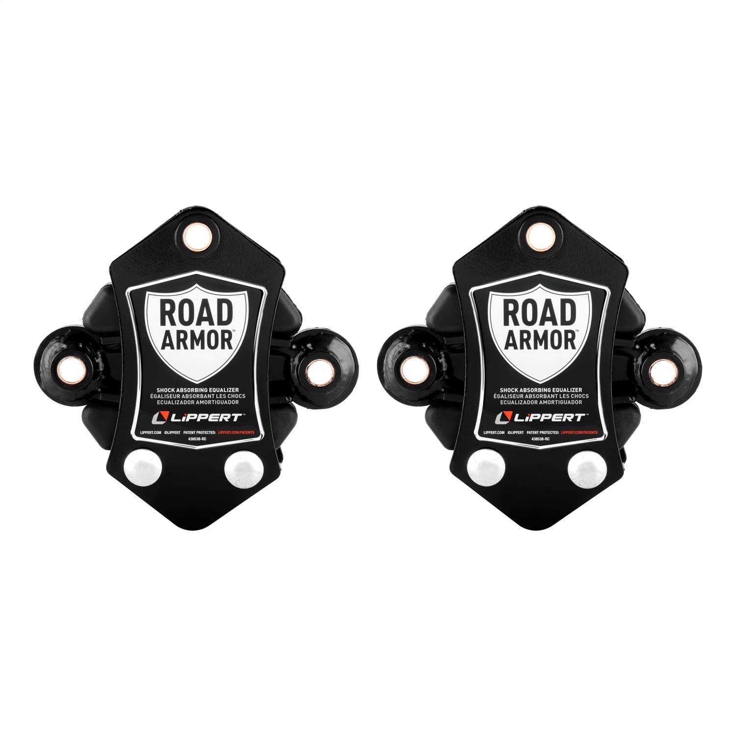 Road Armor Shock-Absorbing Trailer Equalizer Tandem Axle Kit; 3;500-8;000-lb. thumbnail 3