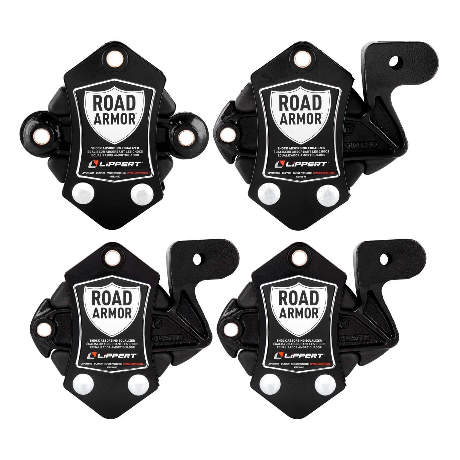 Road Armor Shock-Absorbing Trailer Equalizer Short Triple Axle; 3;500-8;000-lb. thumbnail 5
