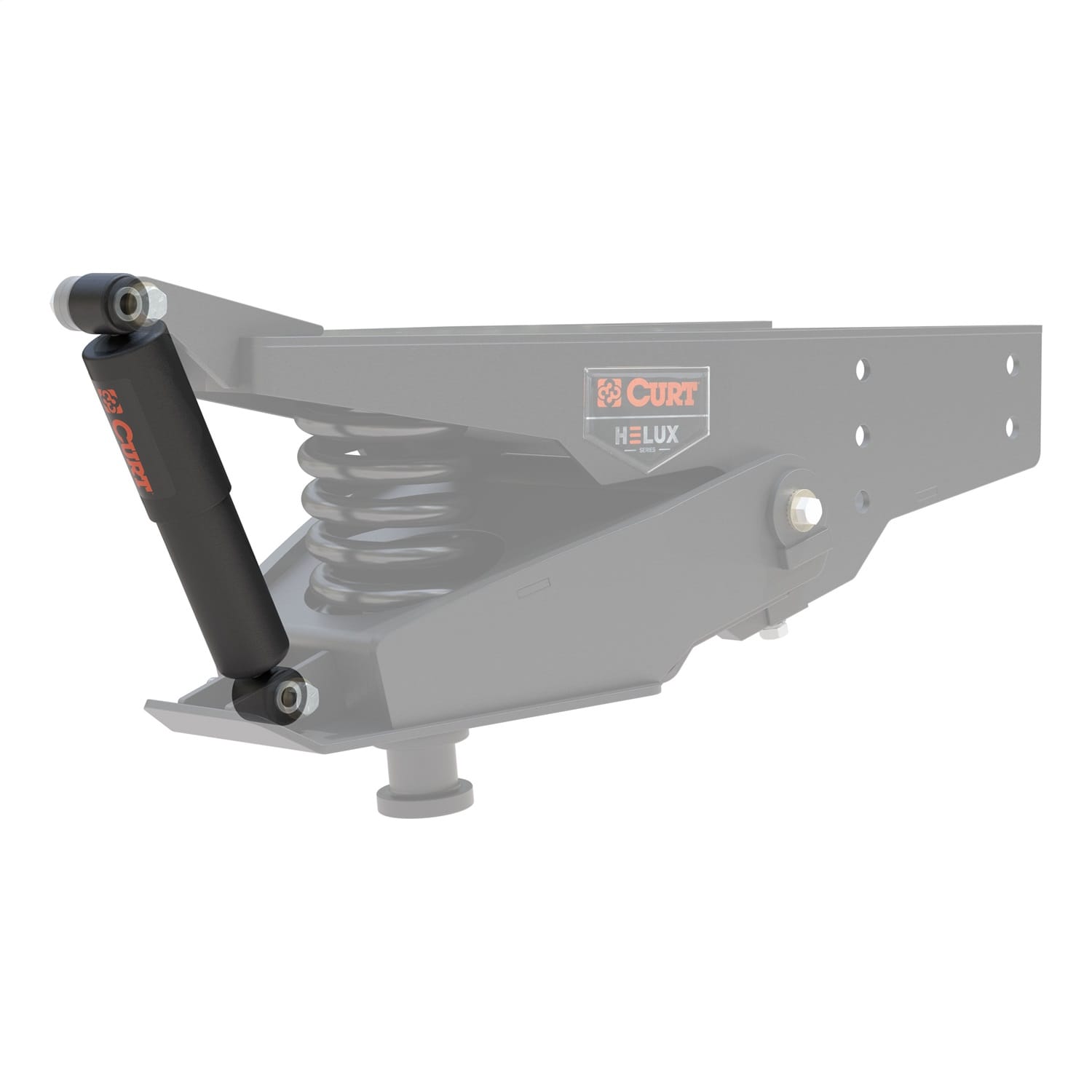 Replacement Shock; Helux Coil-Spring 5th Wheel Pin Box thumbnail 2