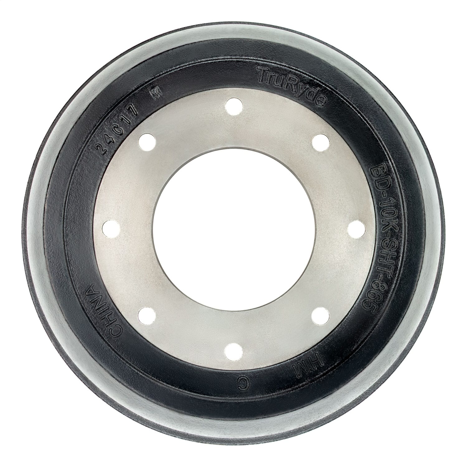 Short Trailer Brake Drum; 10;000-lb. Axles; 12-1/4in. Brake Size; 3-3/8in. Width thumbnail 3