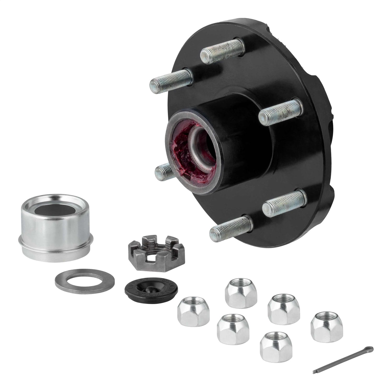 Idler Hub Complete Kit with Installed Bearings; 4;400-lb. Axles thumbnail 2