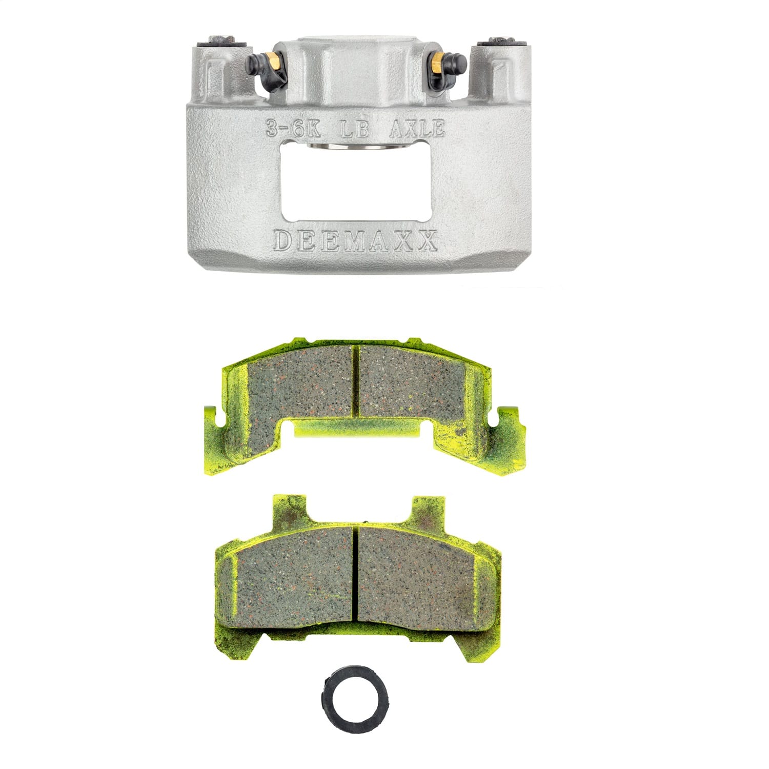 Disc Brake Calipers with Pads/Fittings; 3;500-6;000-lb. Axles thumbnail 4