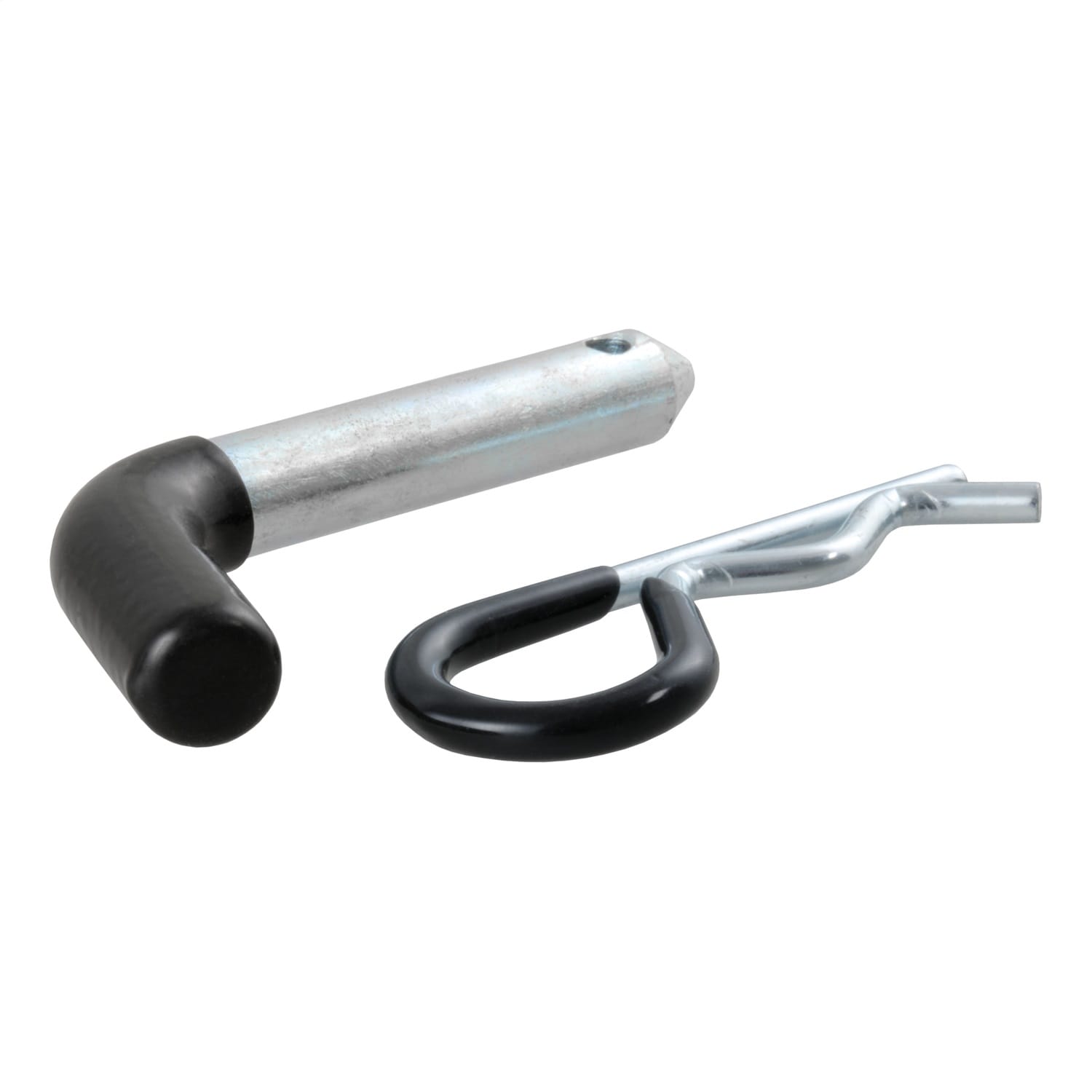 1/2in. Hitch Pin (1-1/4in. Receiver; Zinc with Rubber Grip; Packaged) thumbnail 3