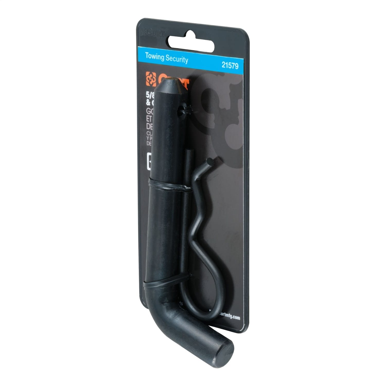 5/8in. Hitch Pin (2in. Receiver; Black; Packaged) thumbnail 2