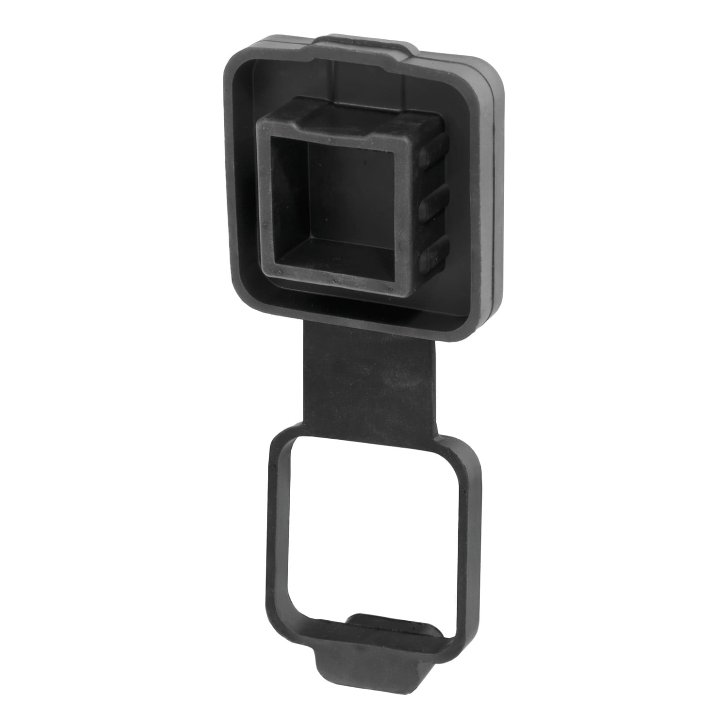 2in. Rubber Hitch Tube Cover with 4-Way Flat Holder (Packaged) thumbnail 3
