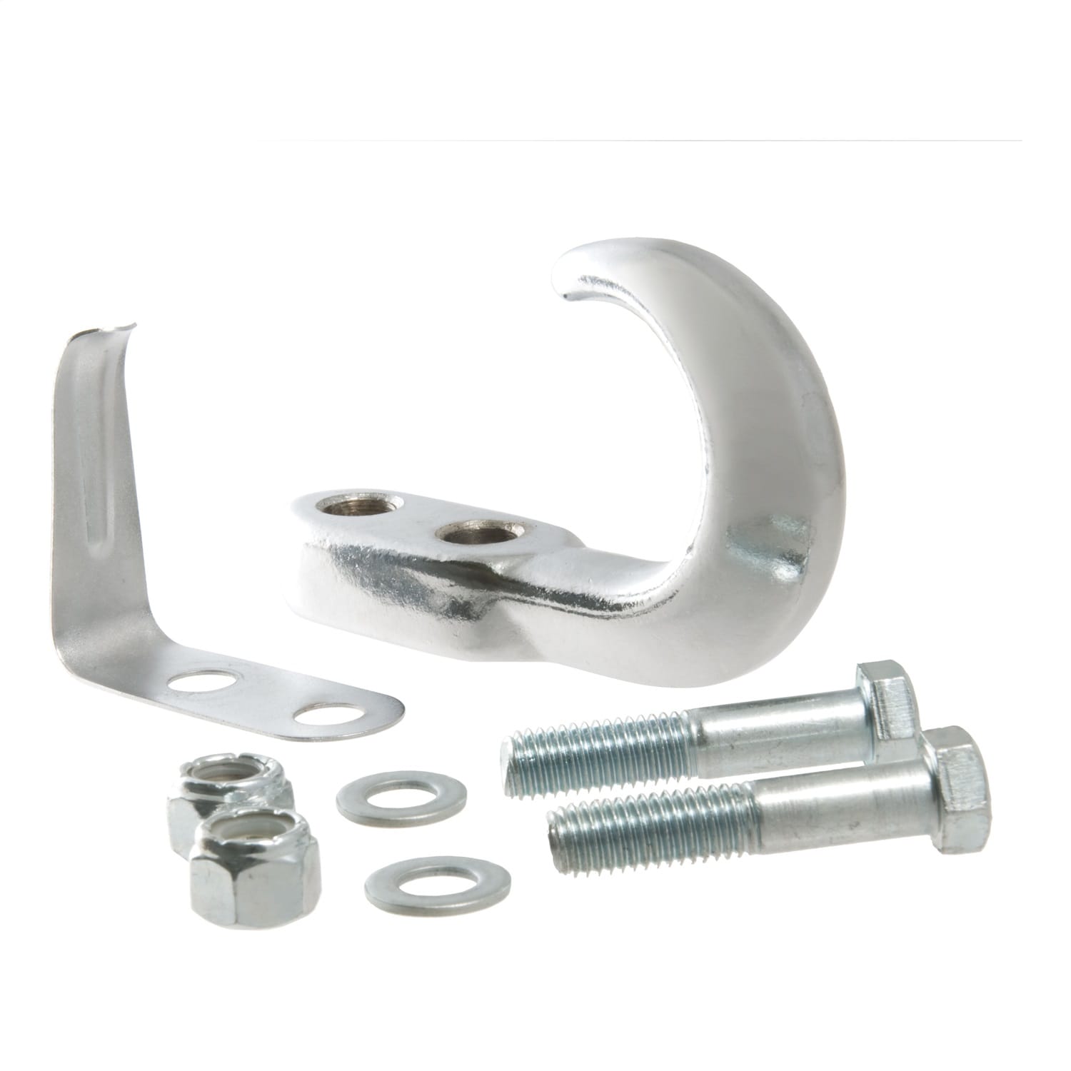 Tow Hook with Hardware (10;000 lbs.; Chrome) thumbnail 2