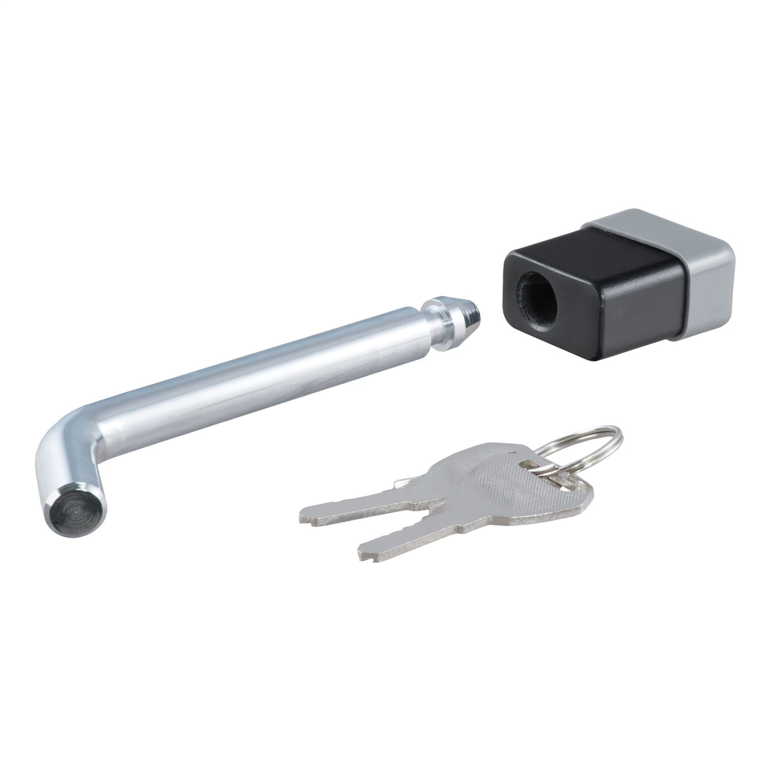 5/8in. Hitch Lock (2in.; 2-1/2in. or 3in. Receiver; Deadbolt; Chrome) thumbnail 2