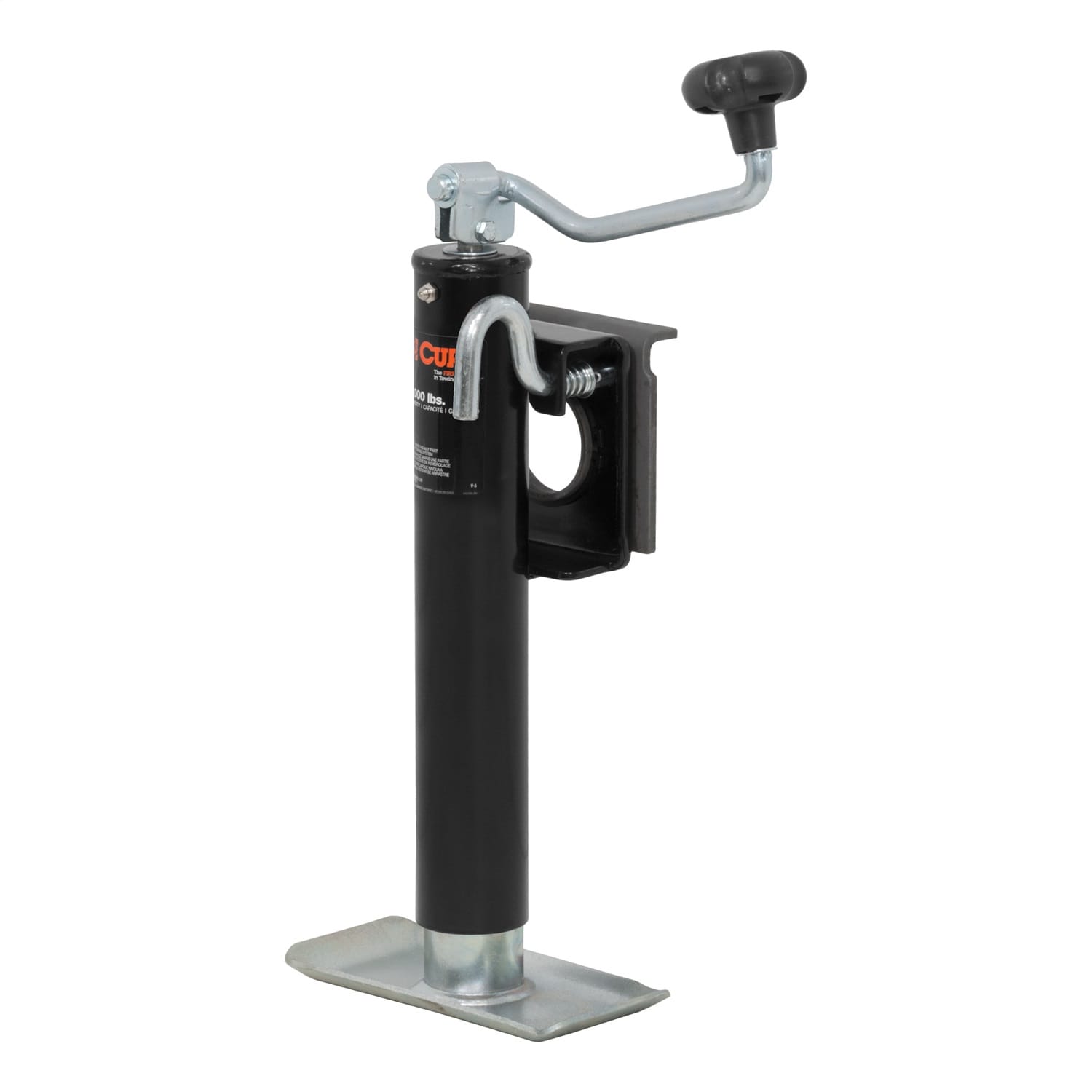 Bracket-Mount Swivel Jack with Top Handle (2;000 lbs; 10in. Travel; Packaged) thumbnail 3