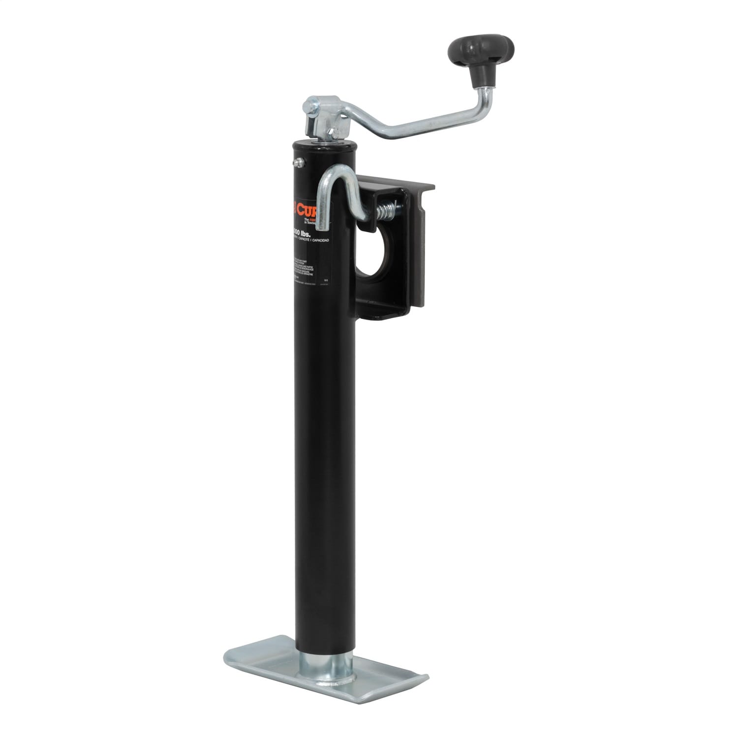 Bracket-Mount Swivel Jack with Top Handle (2;000 lbs; 15in. Travel)