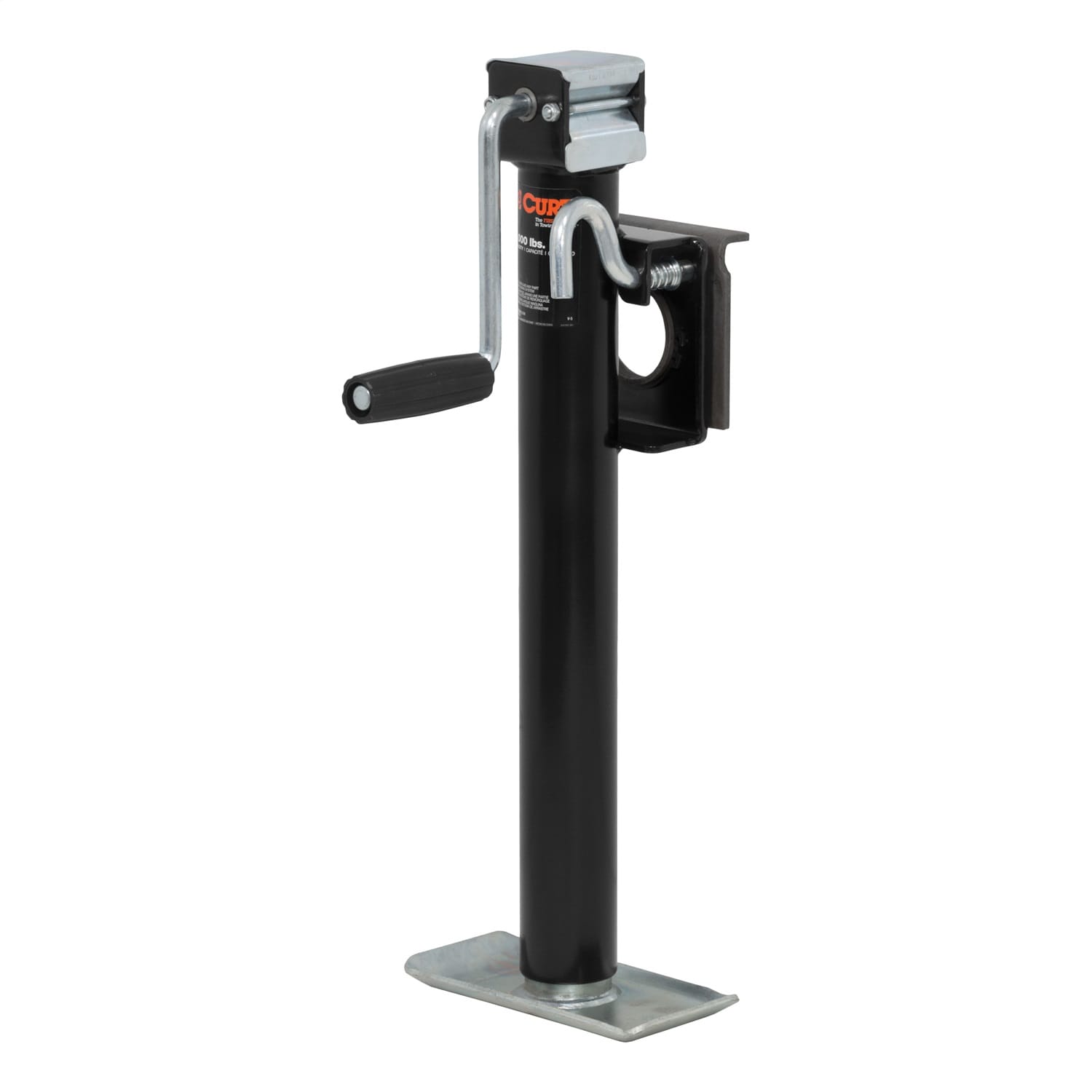 Bracket-Mount Swivel Jack with Side Handle (2;000 lbs; 15in. Travel)