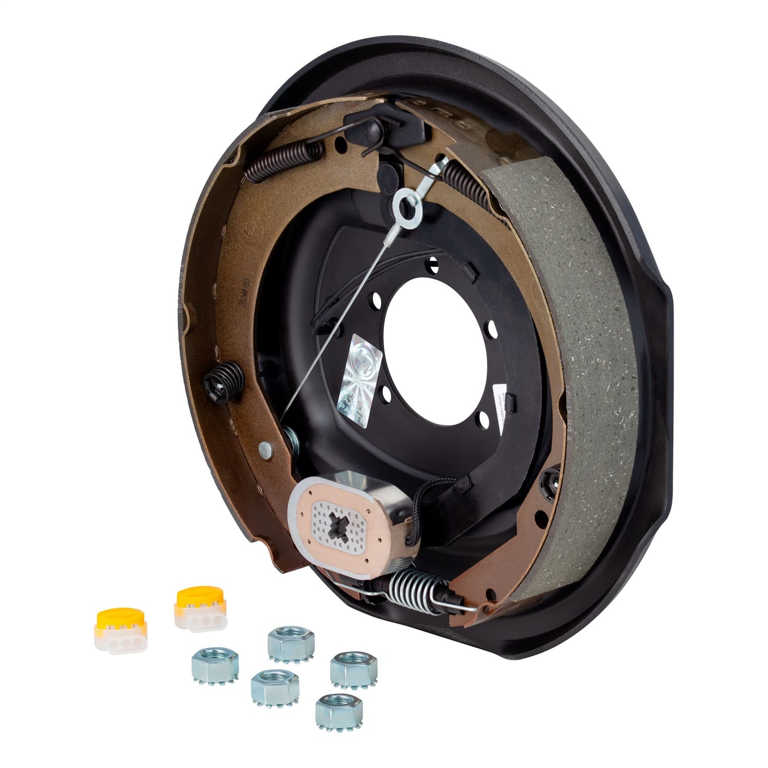 Forward Self-Adjusting Trailer Brake Assembly; 12in.x 2in.; 5 Bolt;Right thumbnail 2
