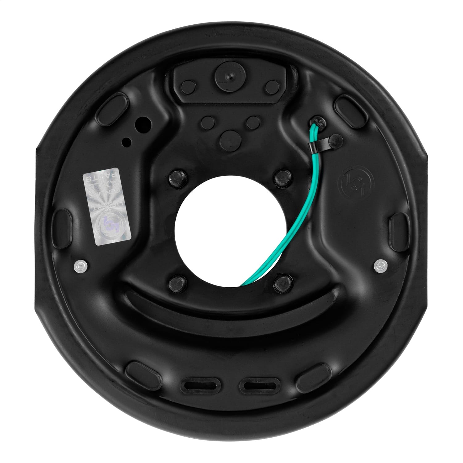Electric Trailer Brake Assembly; 10in. x 2-1/4in.; 4 Bolt; 3;500-lb. Axles; Righ