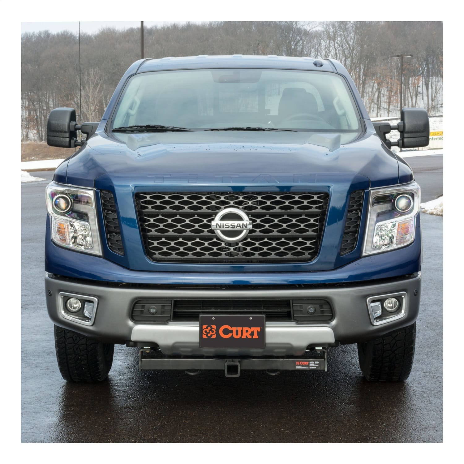 2in. Front Receiver Hitch; Select Nissan Titan XD thumbnail 3