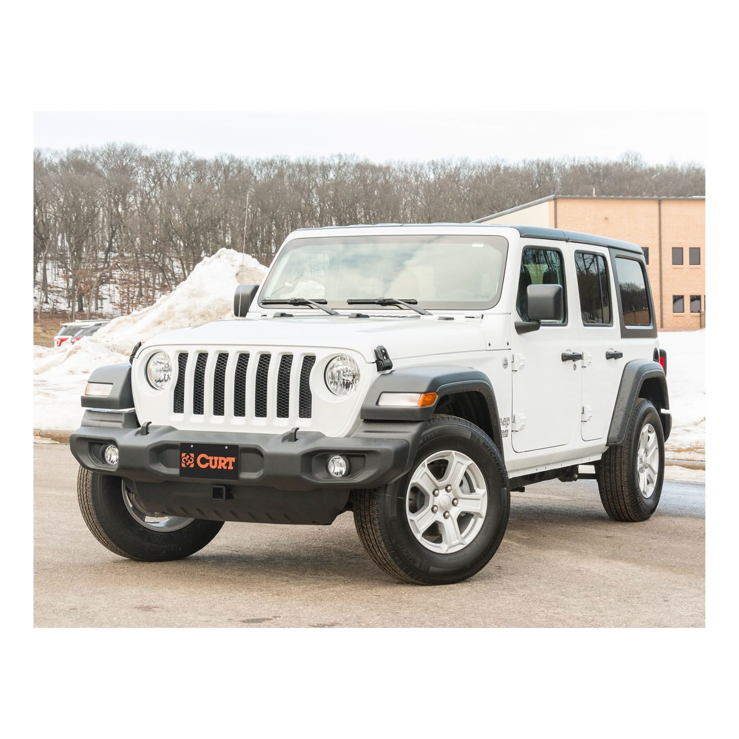 2in. Front Receiver Hitch; Select Jeep Wrangler JL; Gladiator thumbnail 2