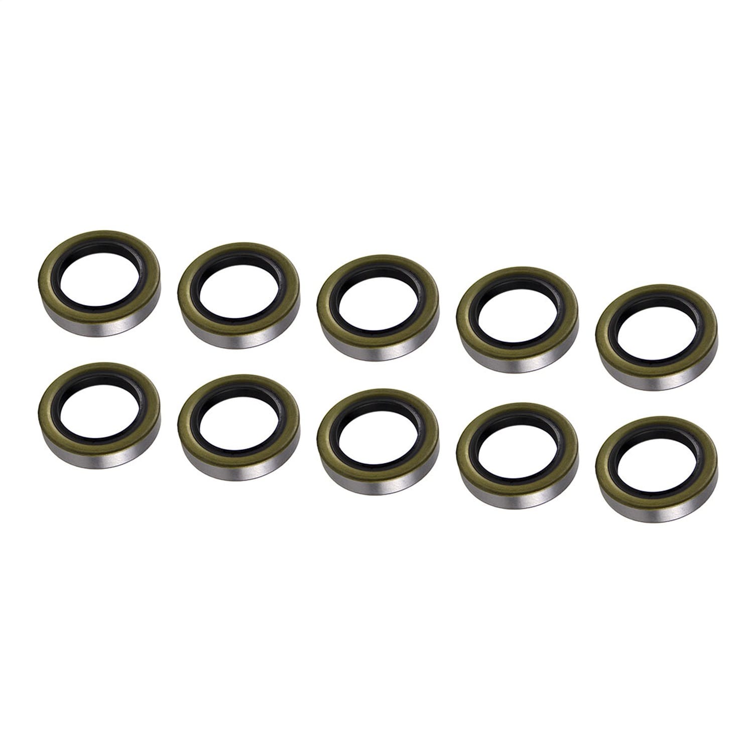 Double Lip Grease Seal-2.25in. ID; 10-Pack