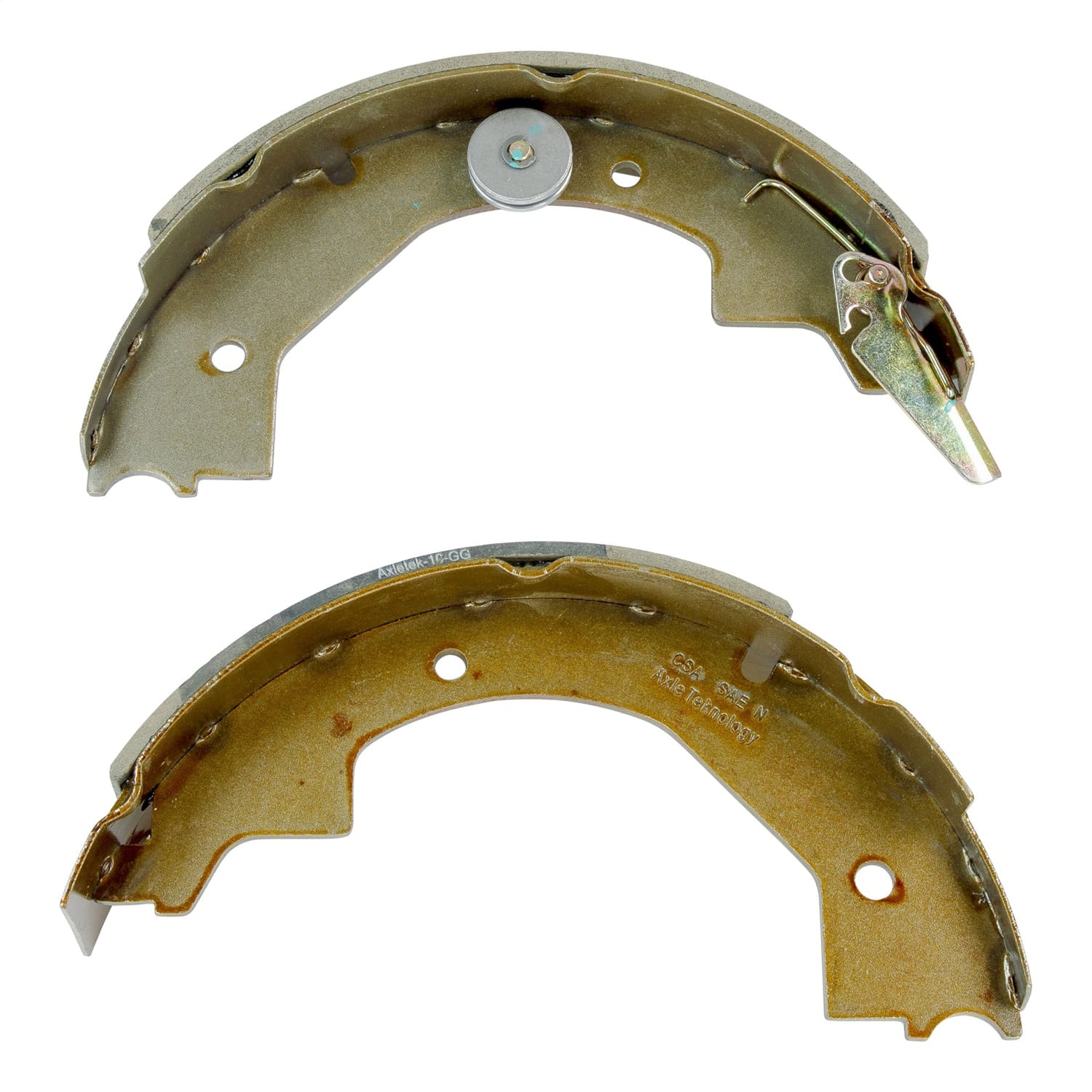 Trailer Brake Shoe/Lining Kt; 3;500-lb. Axels; 10in. x 2-1/4in.; Right-Hand