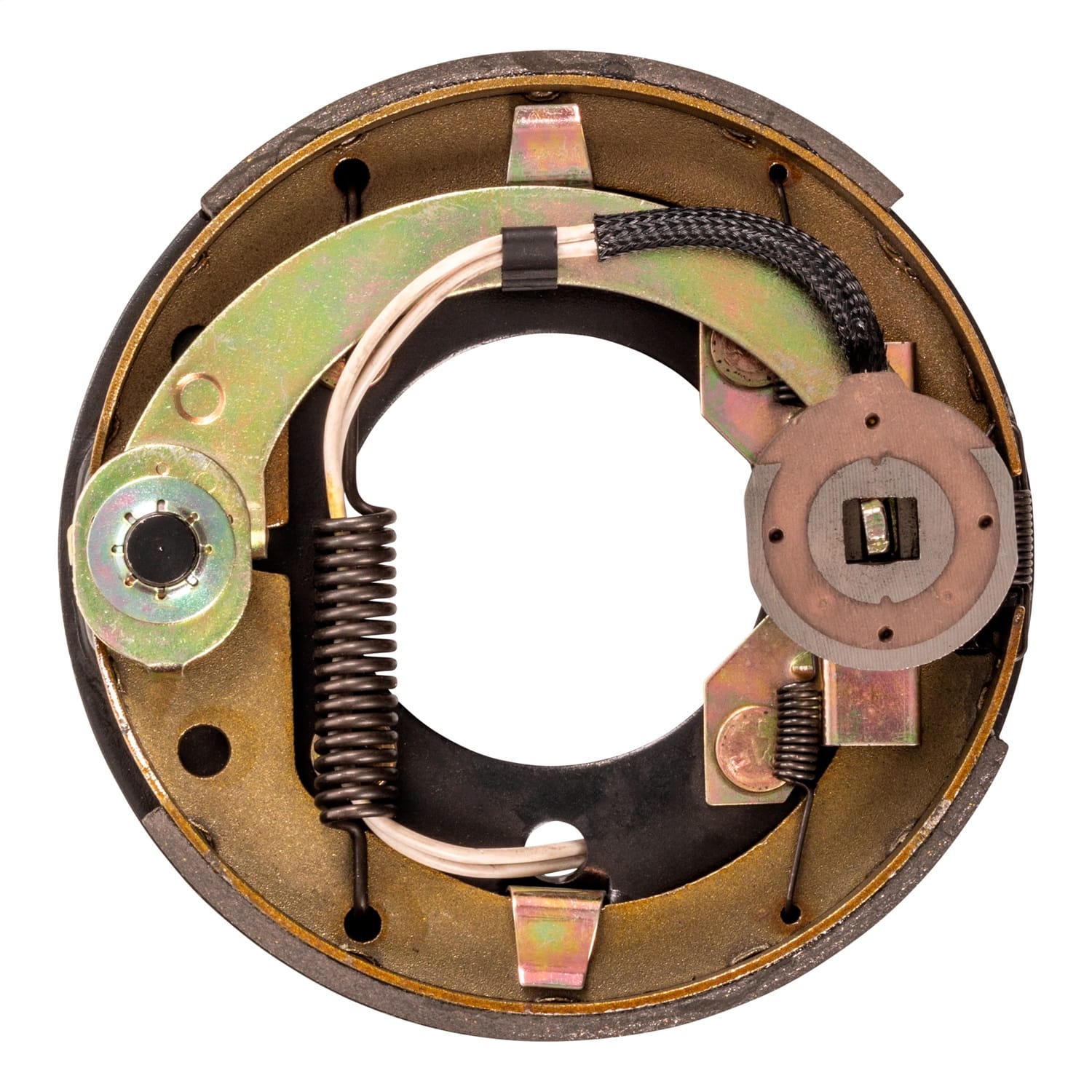Electric Trailer Brake Assembly; 7in. x 1-1/4in.; 4 Bolt; 2;200-lb. Axles; Right