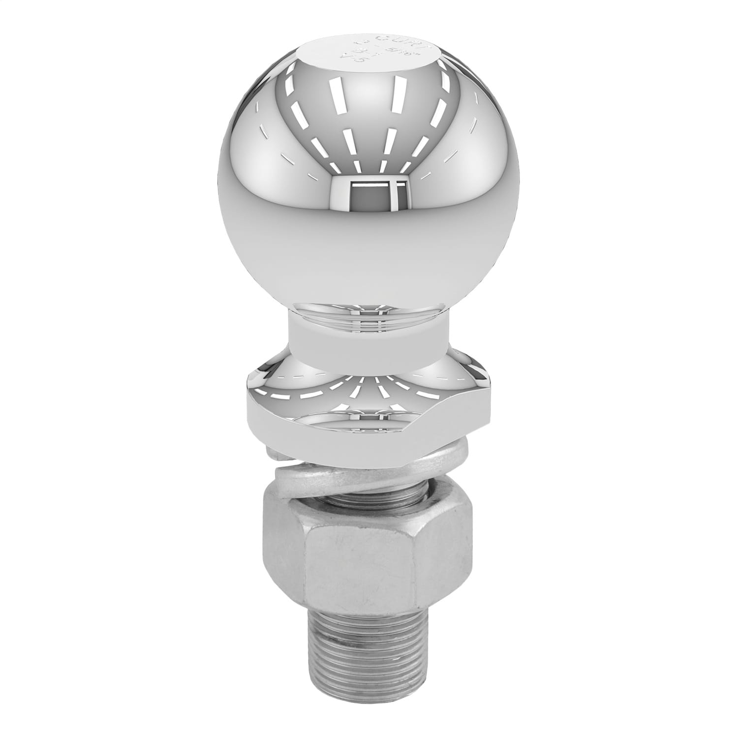 2-5/16in. Trailer Ball (1in. x 2-1/4in. Shank; 10;000 lbs.; Chrome) thumbnail 2