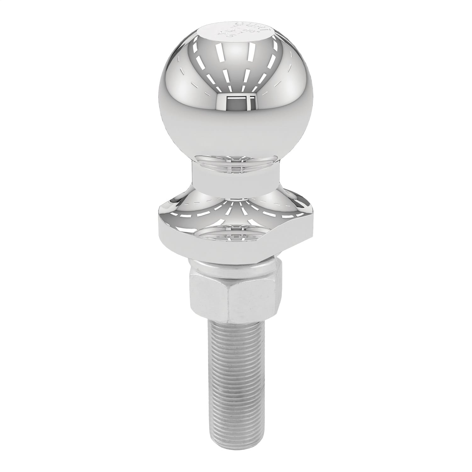 1-7/8in. Trailer Ball (3/4in. x 3in. Shank; 2;000 lbs.; Chrome) thumbnail 2