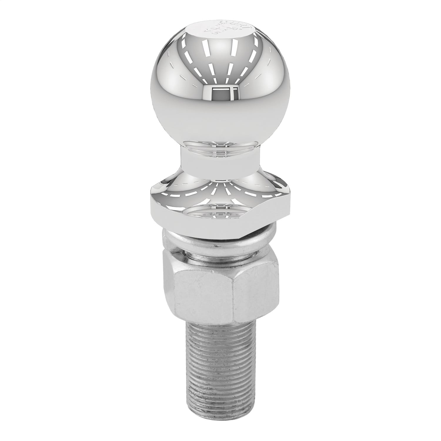 1-7/8in. Trailer Ball (1in. x 3in. Shank; 3;500 lbs.; Chrome) thumbnail 2