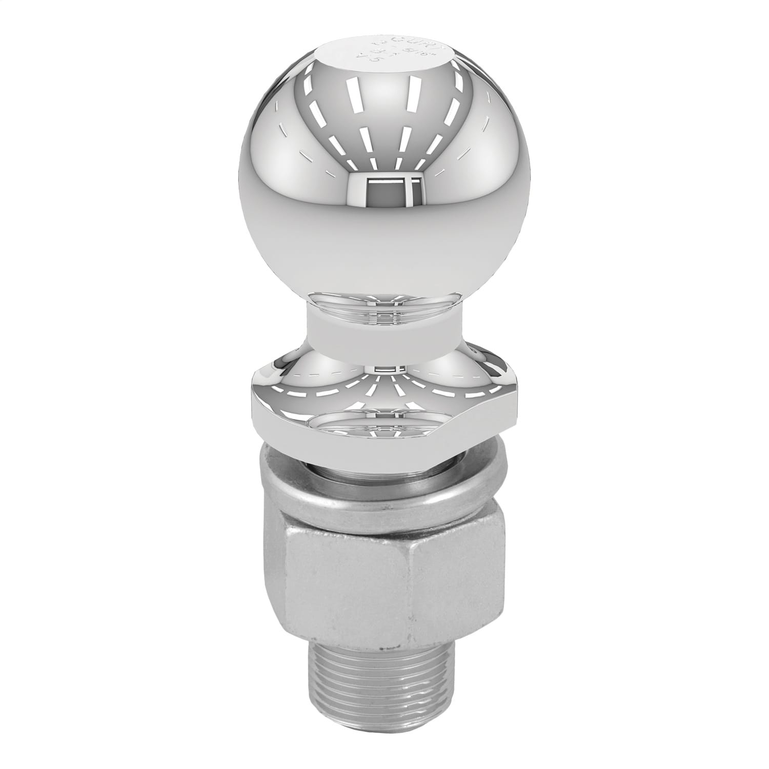 2-5/16in. Trailer Ball (1-1/4in. x 2-5/8in. Shank; 15;000 lbs.; Chrome) thumbnail 2
