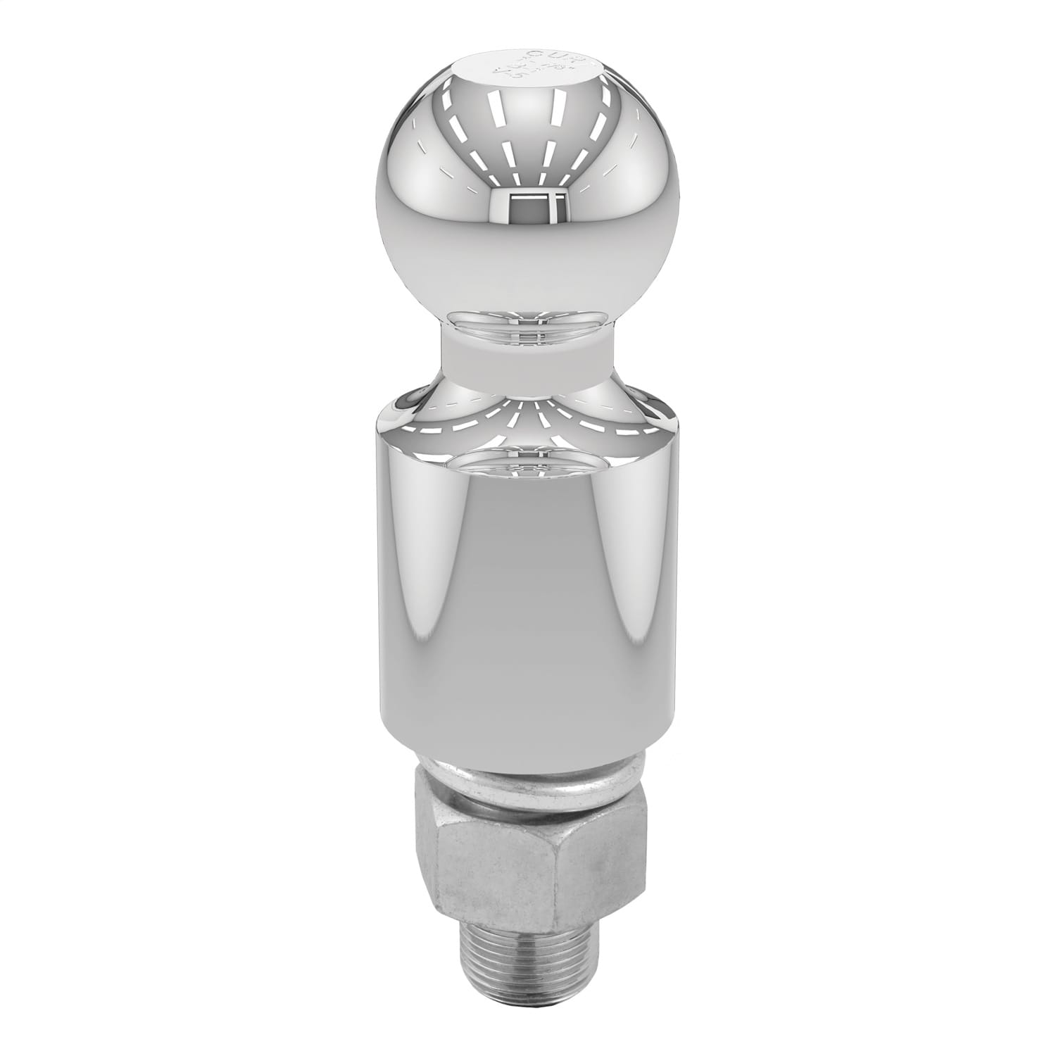 1-7/8in. Trailer Ball (1in. x 2-1/8in. Shank; 2in. Rise; 3;500 lbs.; Chrome) thumbnail 2