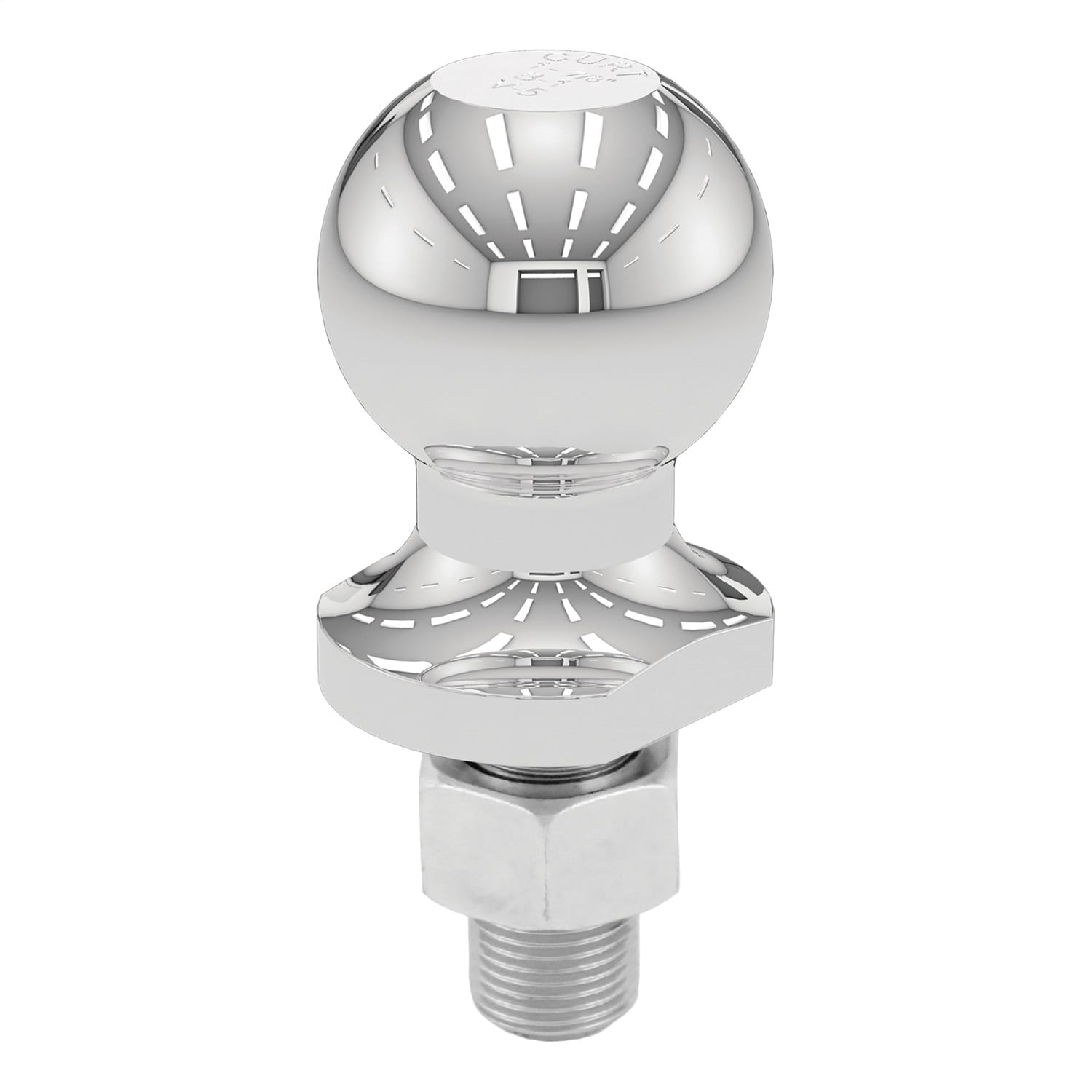 1-7/8in. Trailer Ball (3/4in. x 1-5/8in. Shank; 2;000 lbs.; Chrome; Packaged) thumbnail 4