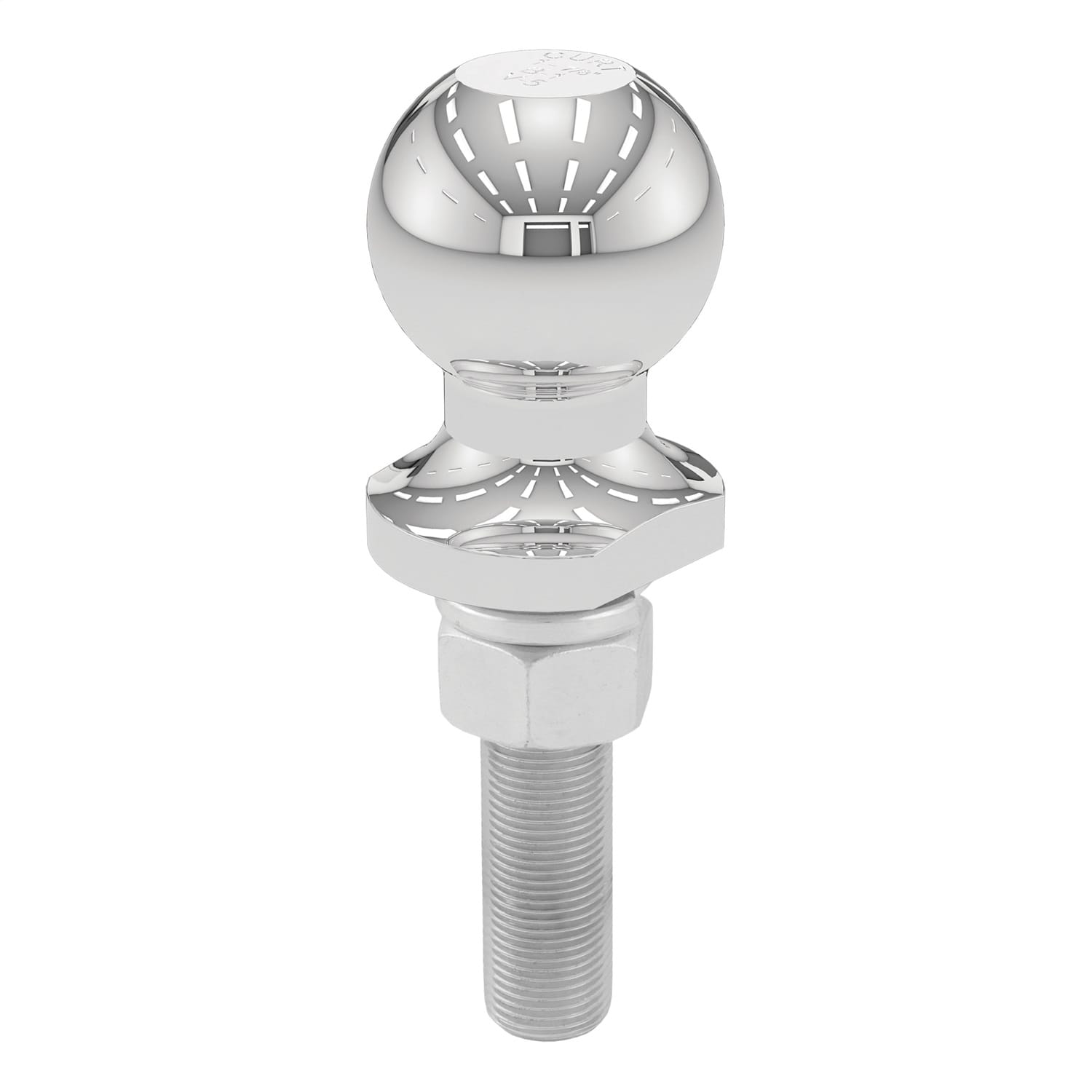 1-7/8in. Trailer Ball (3/4in. x 3in. Shank; 2;000 lbs.; Chrome; Packaged) thumbnail 3