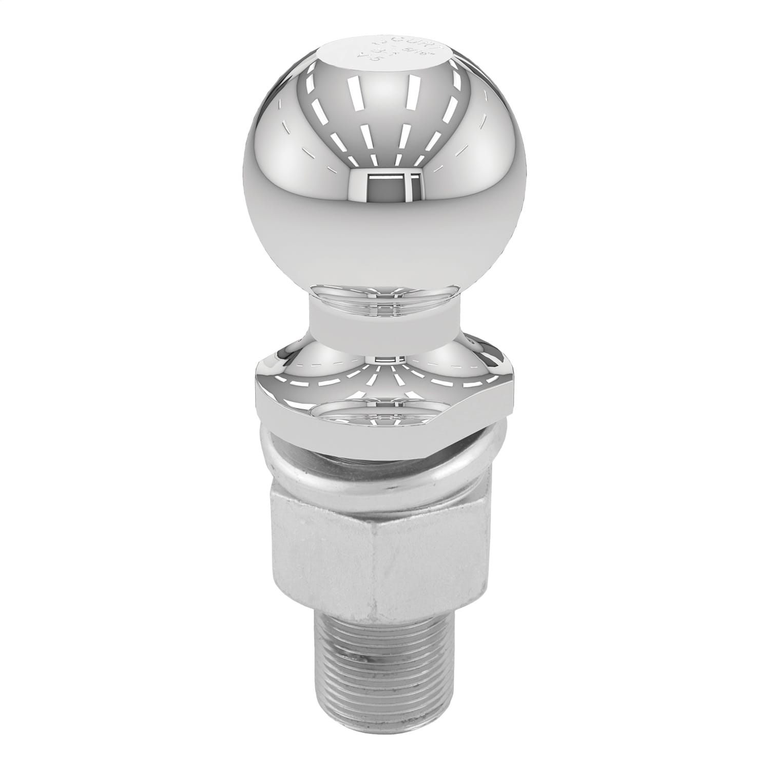 2-5/16in. Trailer Ball (1-1/4in. x 3in. Shank; 6;000 lbs.; Chrome; Packaged) thumbnail 3