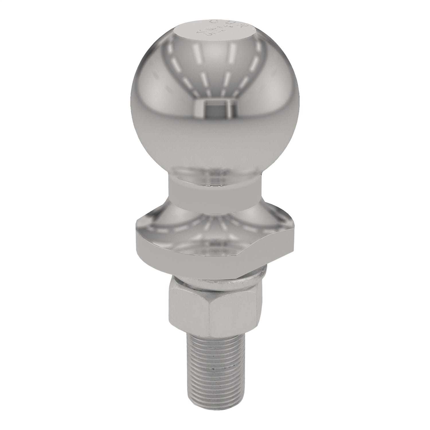 2in. Trailer Ball (3/4in. x 2-1/8in. Shank; 3;500 lbs.; Stainless; Packaged) thumbnail 3