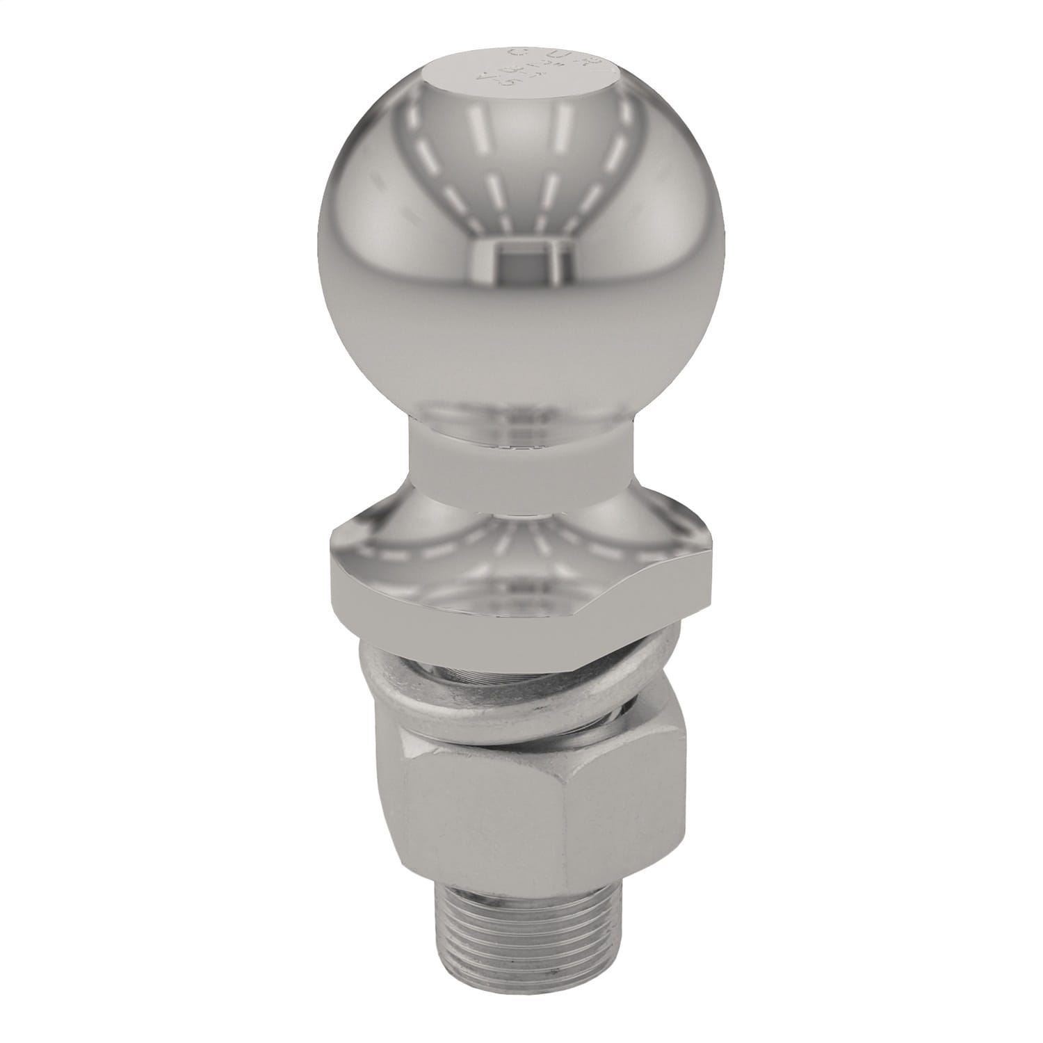 2in. Trailer Ball (1in. x 2-1/8in. Shank; 6;000 lbs.; Stainless; Packaged) thumbnail 3