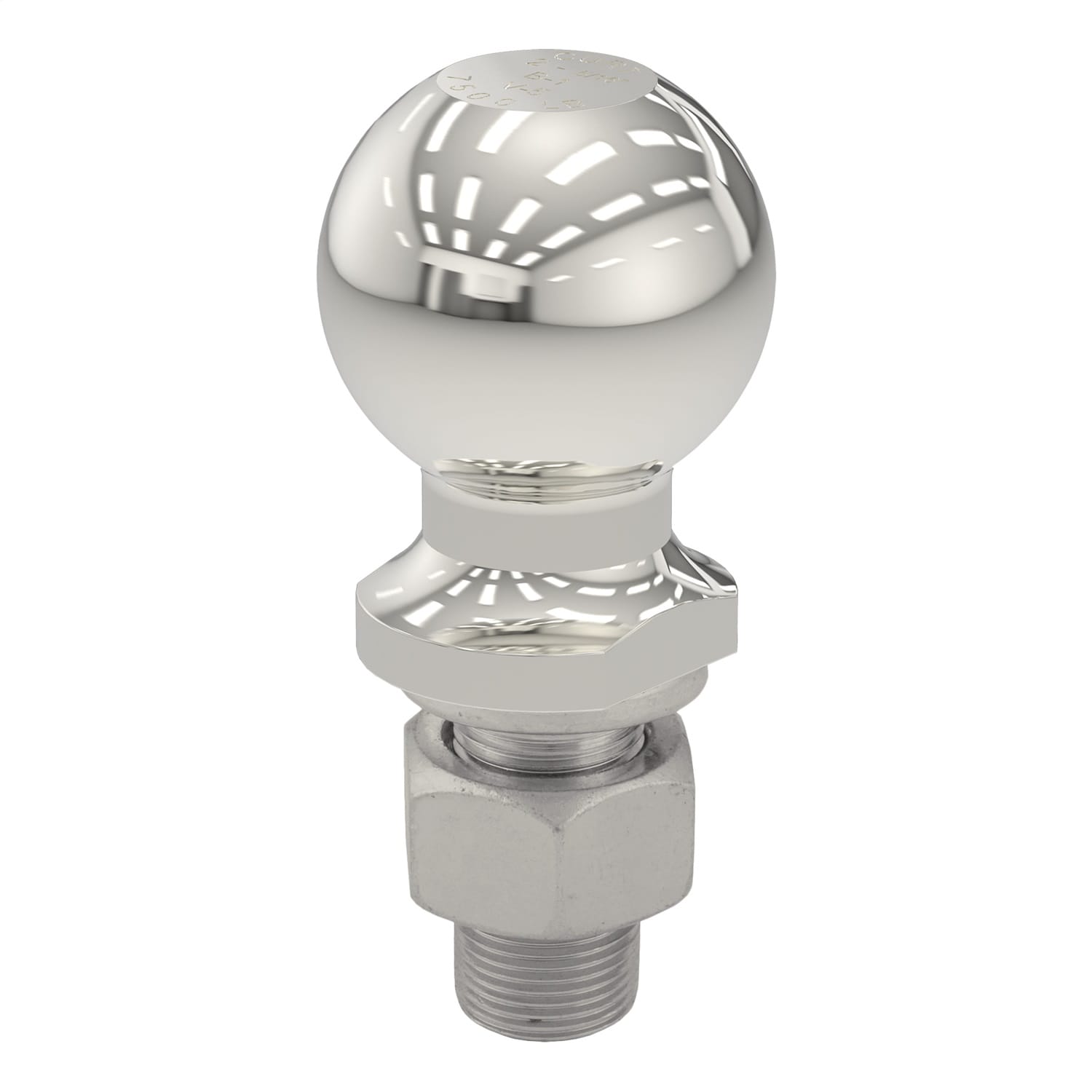 2-5/16in. Trailer Ball (1in. x 2-1/8in. Shank; 7;500 lbs.; Stainless; Packaged) thumbnail 4