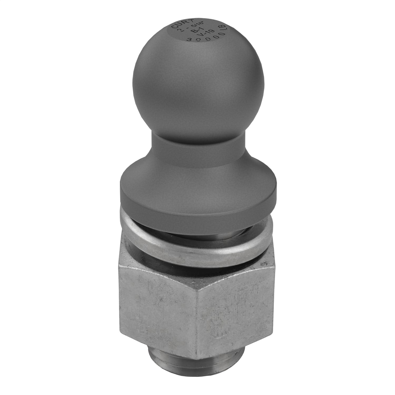 2-5/16in. Trailer Ball (2in. x 3-1/2in. Shank; 30;000 lbs.; Raw Steel) thumbnail 2