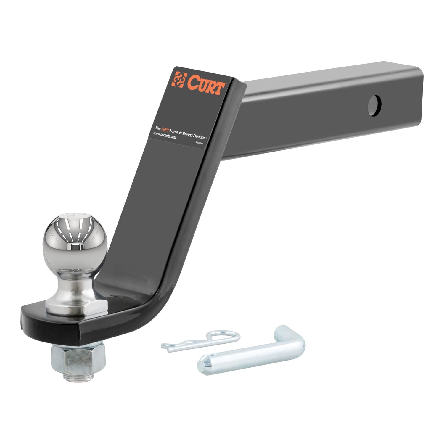 Loaded Ball Mount with 2in. Ball (2in. Shank; 7;500 lbs.; 6in. Drop)