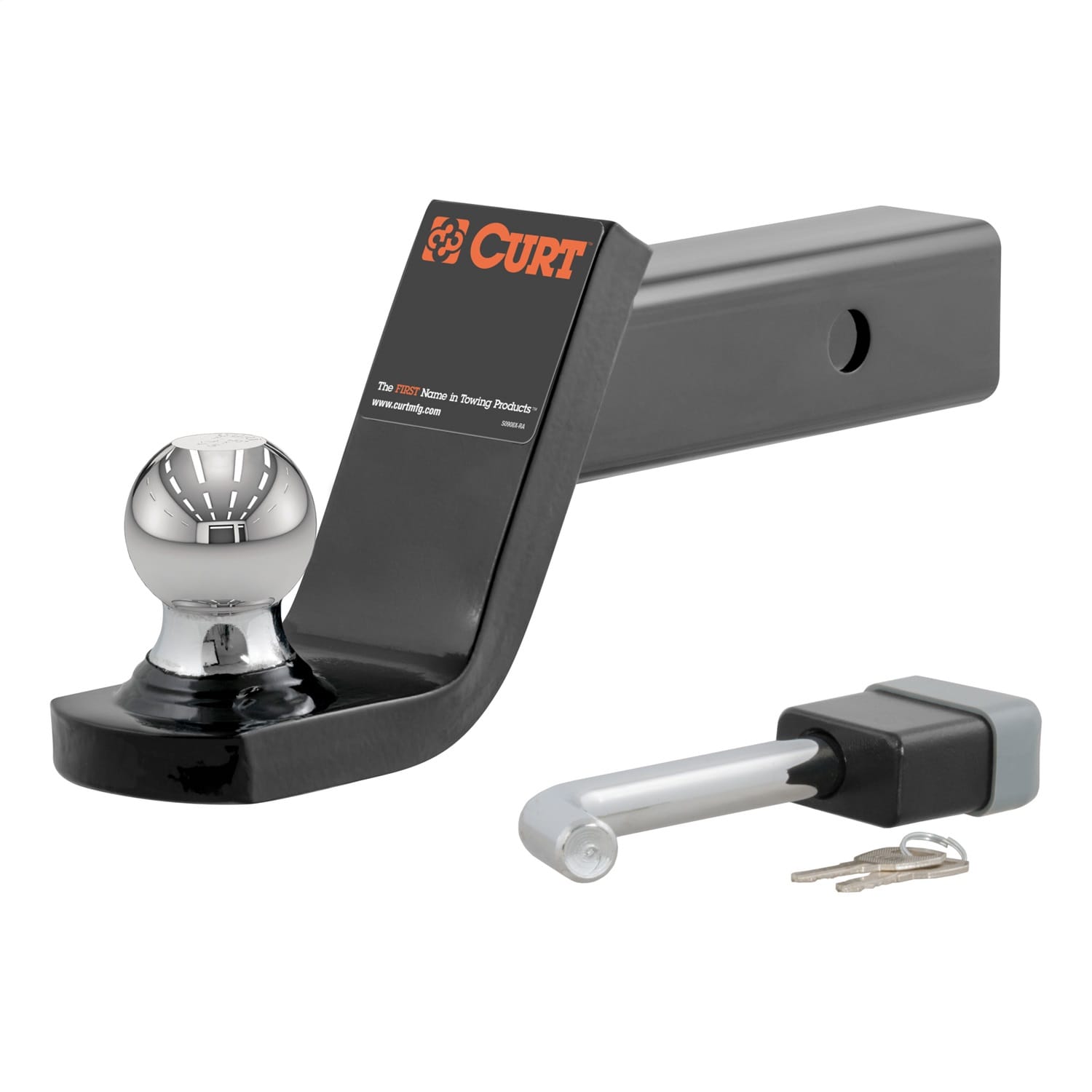 Towing Starter Kit with 2in. Ball (2in. Shank; 7;500 lbs; 4in. Drop) thumbnail 2