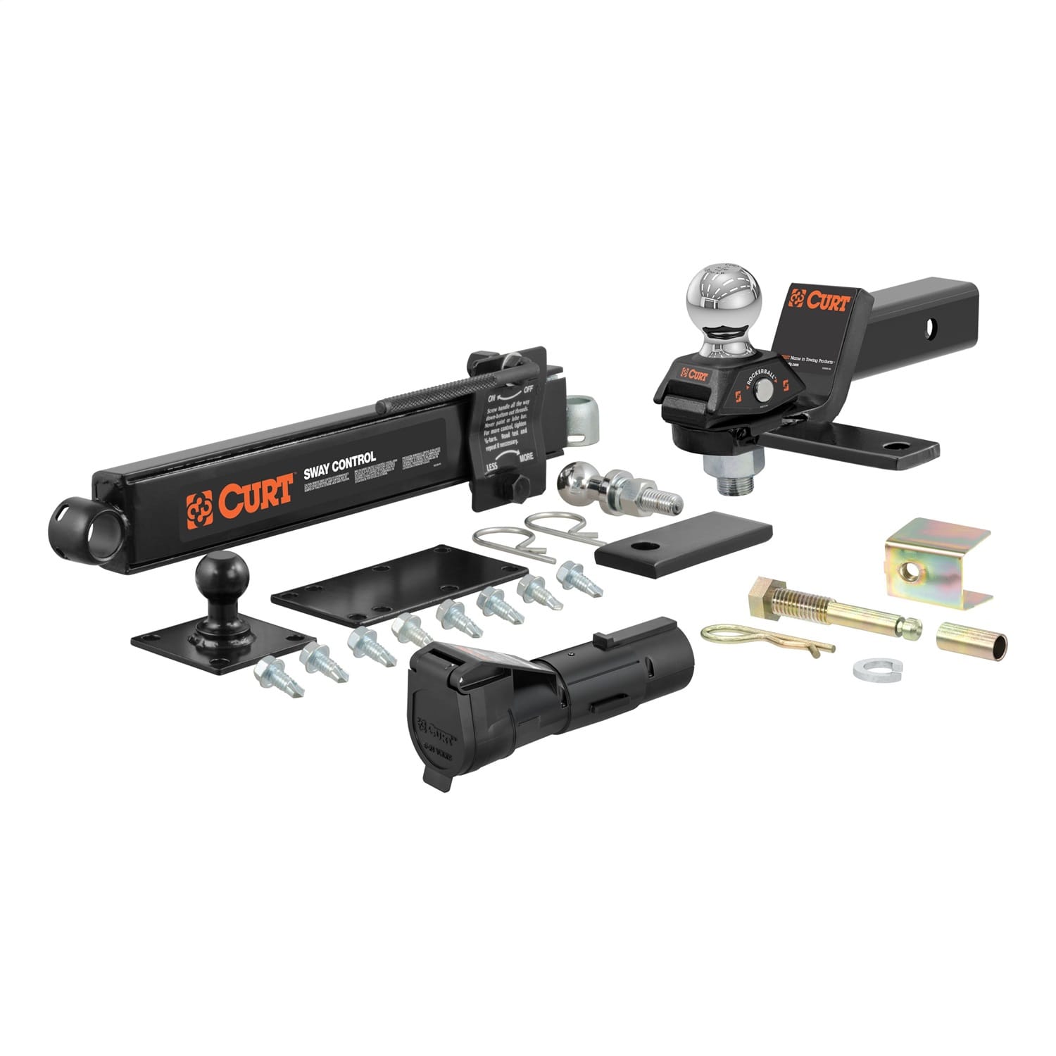 RV Towing Starter Kit (Cushion Hitch; Sway Control; Echo Brake Controller) thumbnail 2