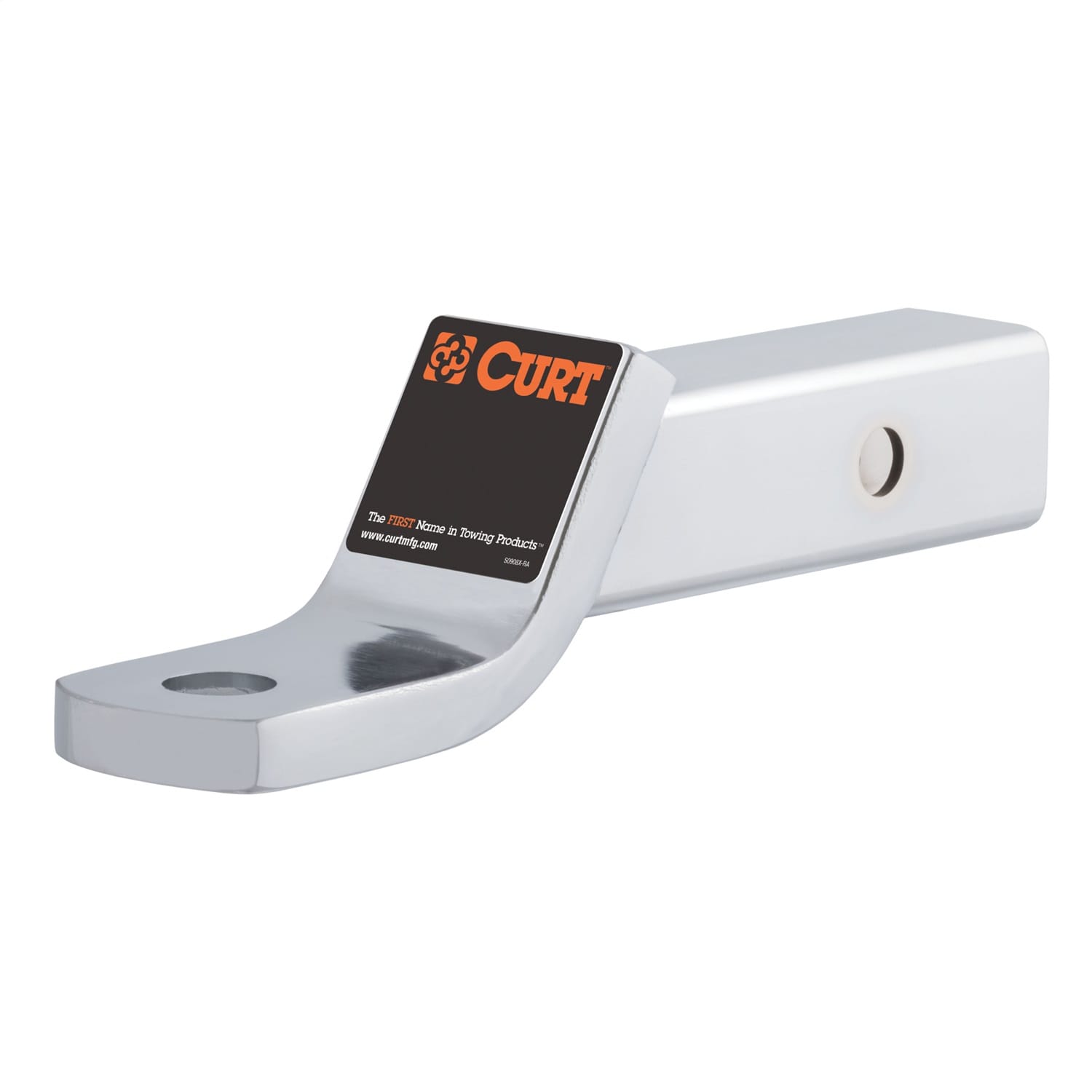 Class 3 Ball Mount (2in. Shank; 7;500 lbs.; 2in. Drop; 7-1/2in. Long; Chrome)